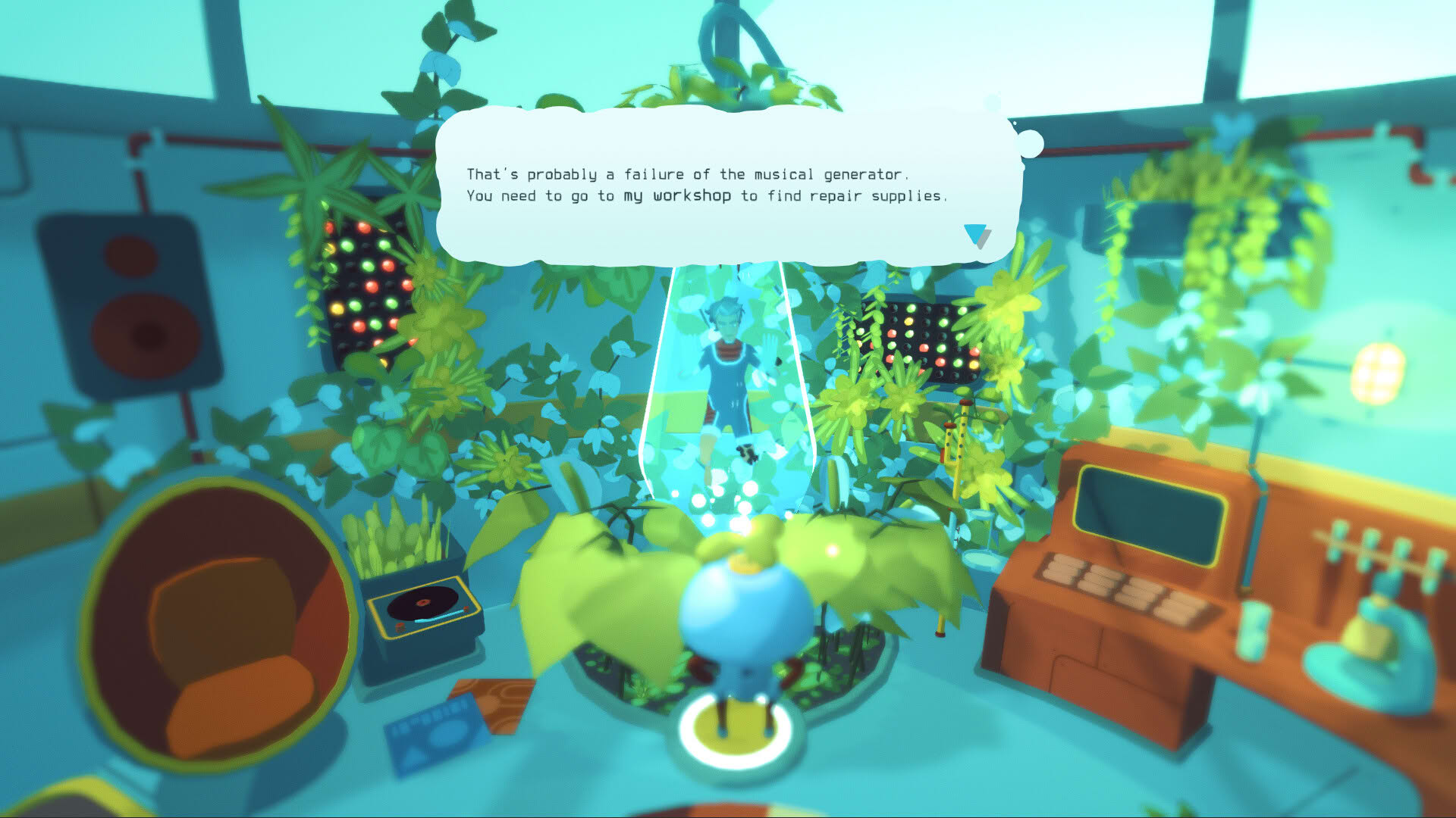 Screenshot for Melobot: A Last Song