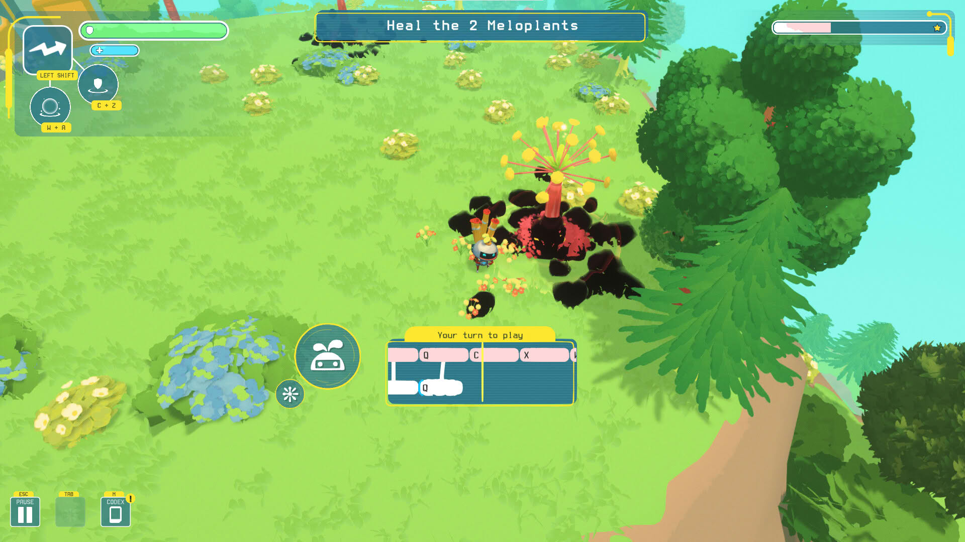 Screenshot for Melobot: A Last Song