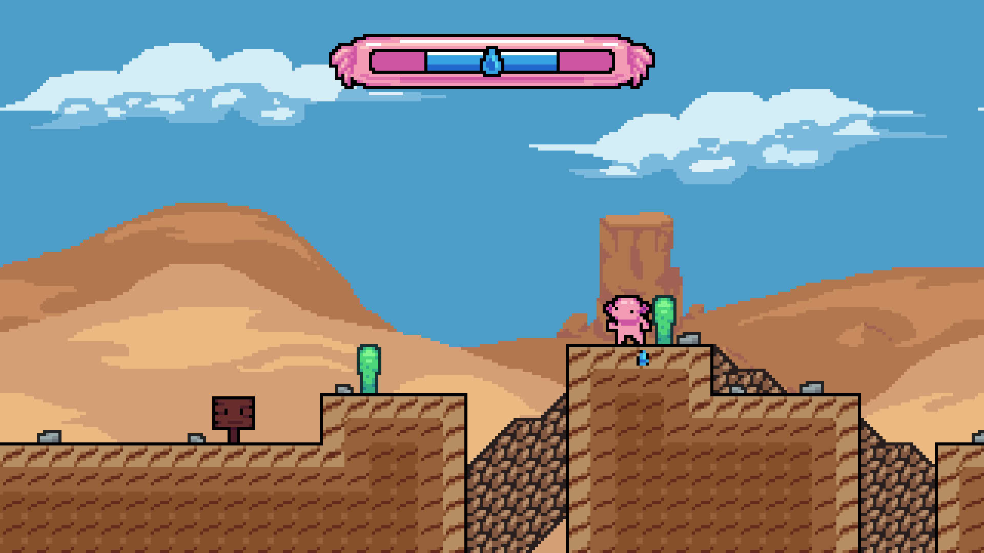 Screenshot for Axolotl is Dry