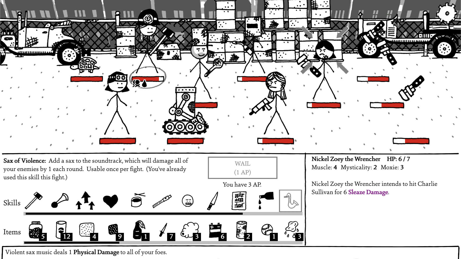 Screenshot for Shadows Over Loathing