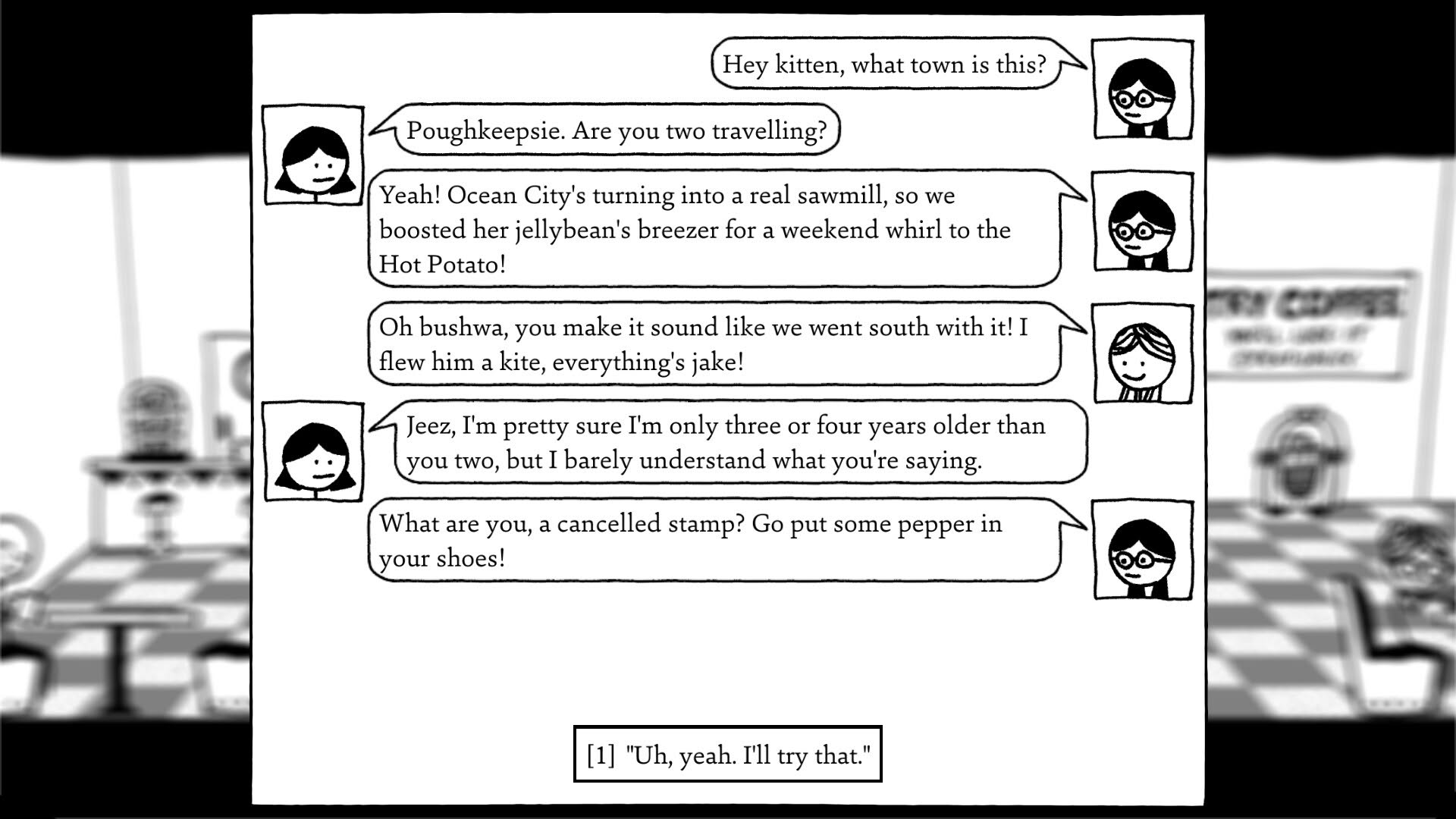 Screenshot for Shadows Over Loathing
