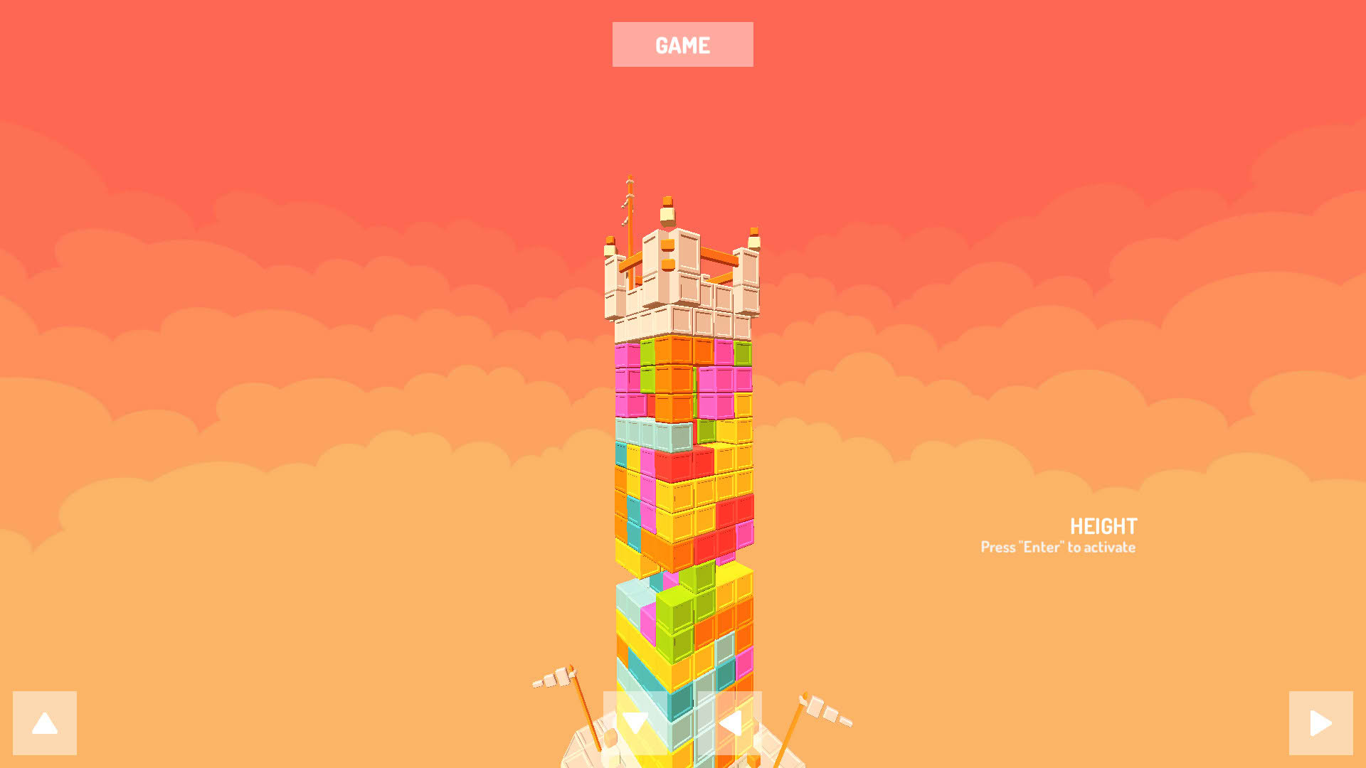 Screenshot for Fortress Building Puzzle