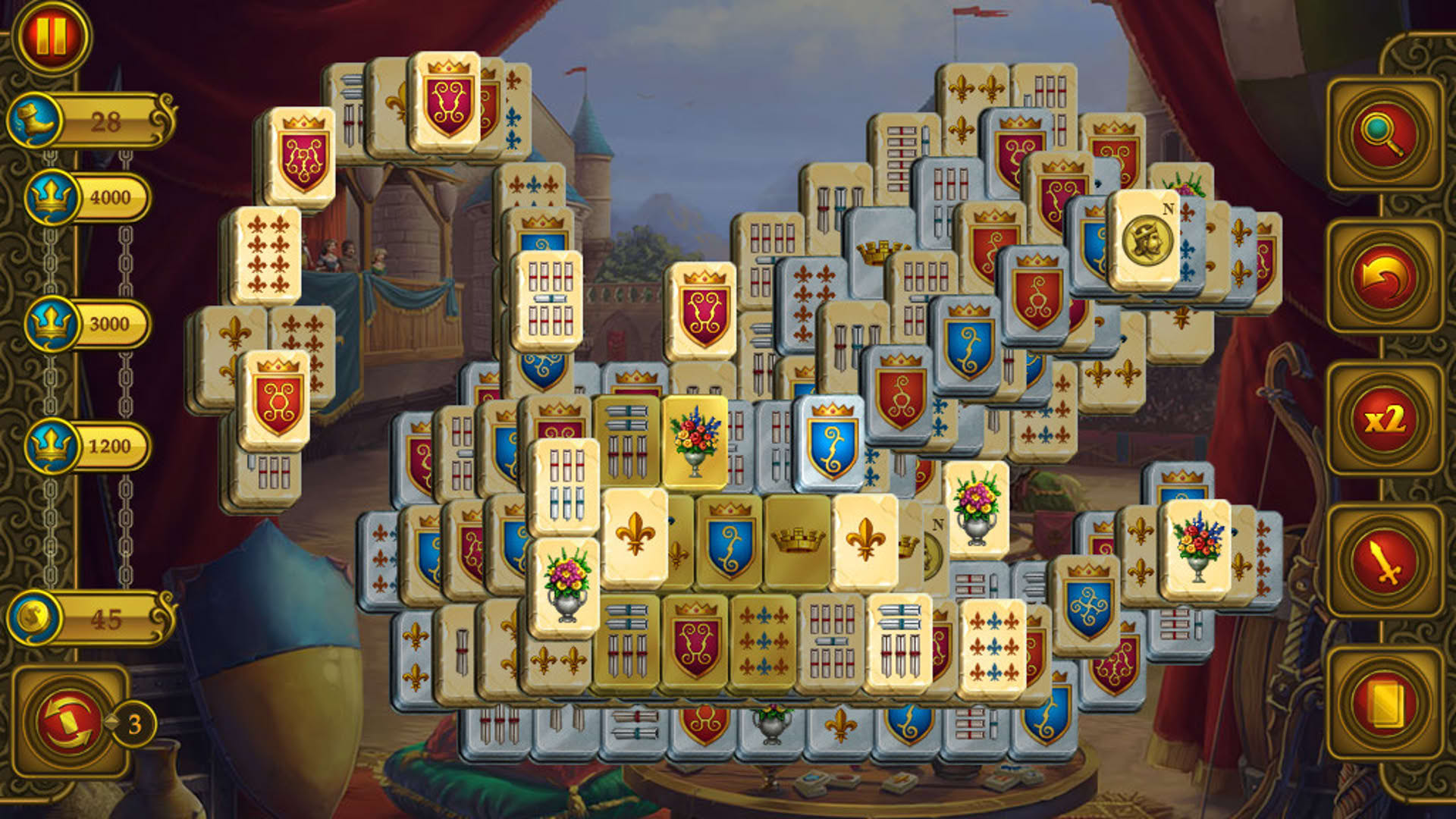 Screenshot for Royal Mahjong King's Journey