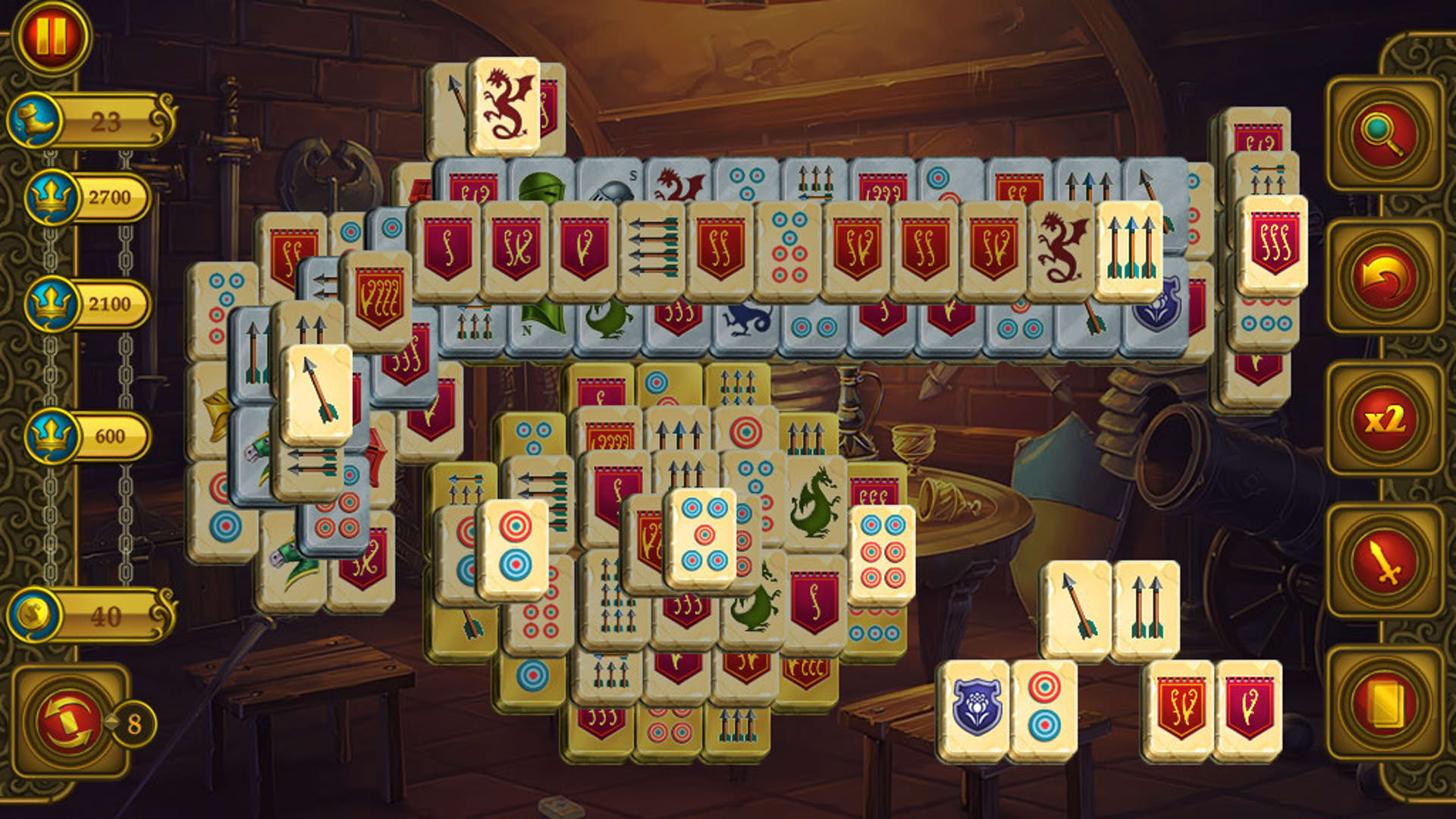 Screenshot for Royal Mahjong King's Journey