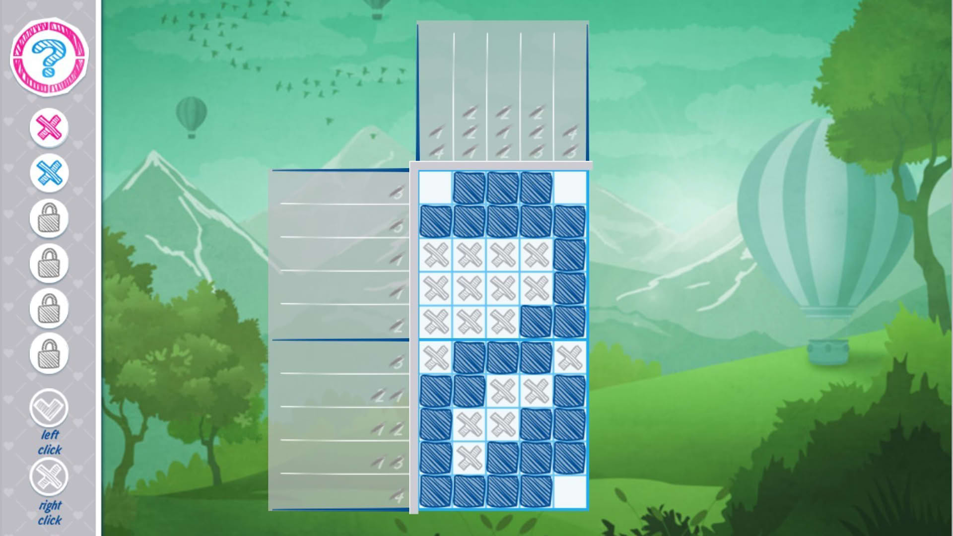 Screenshot for Valentine's Day Griddlers 2
