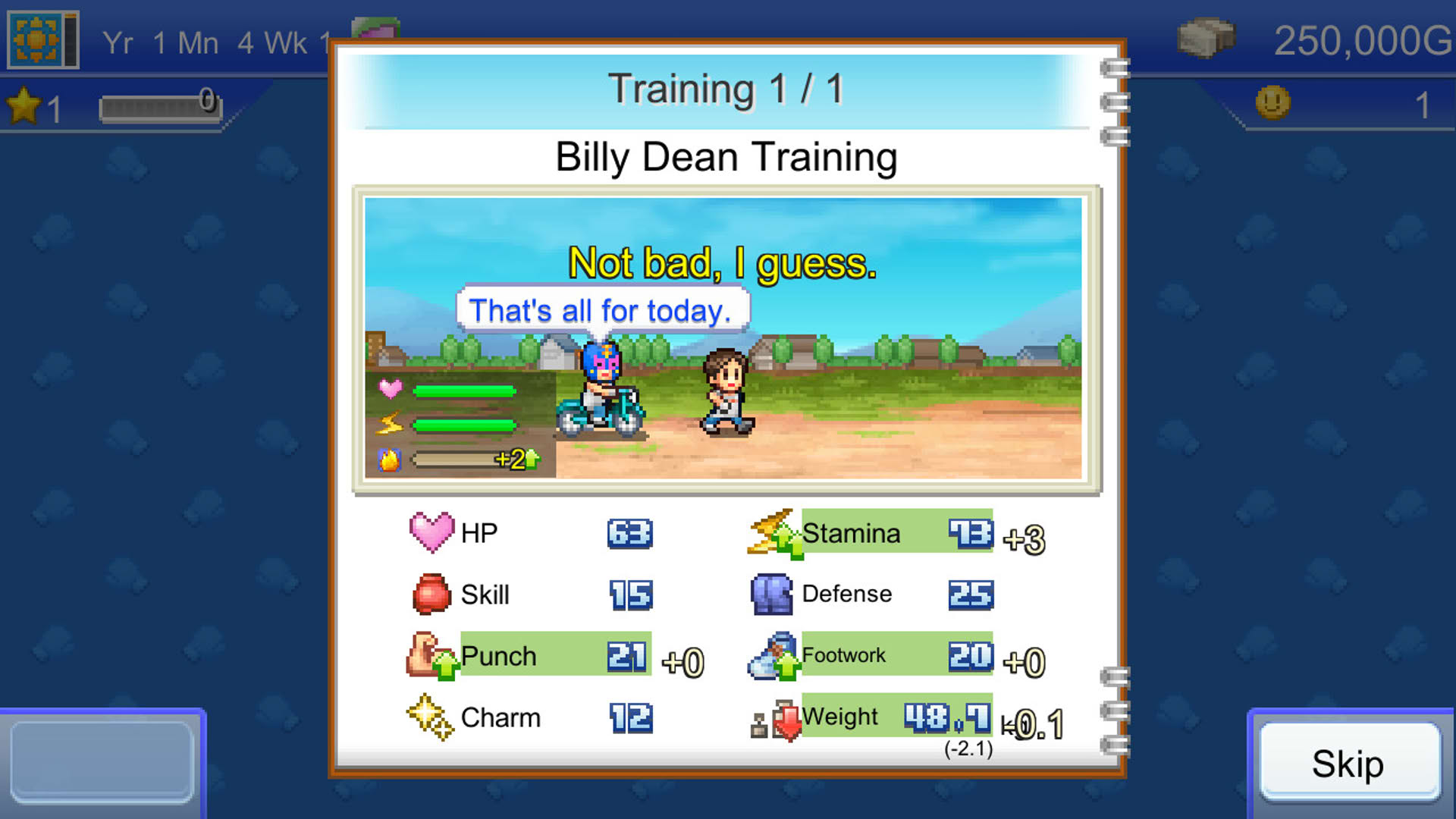 Screenshot for Boxing Gym Story
