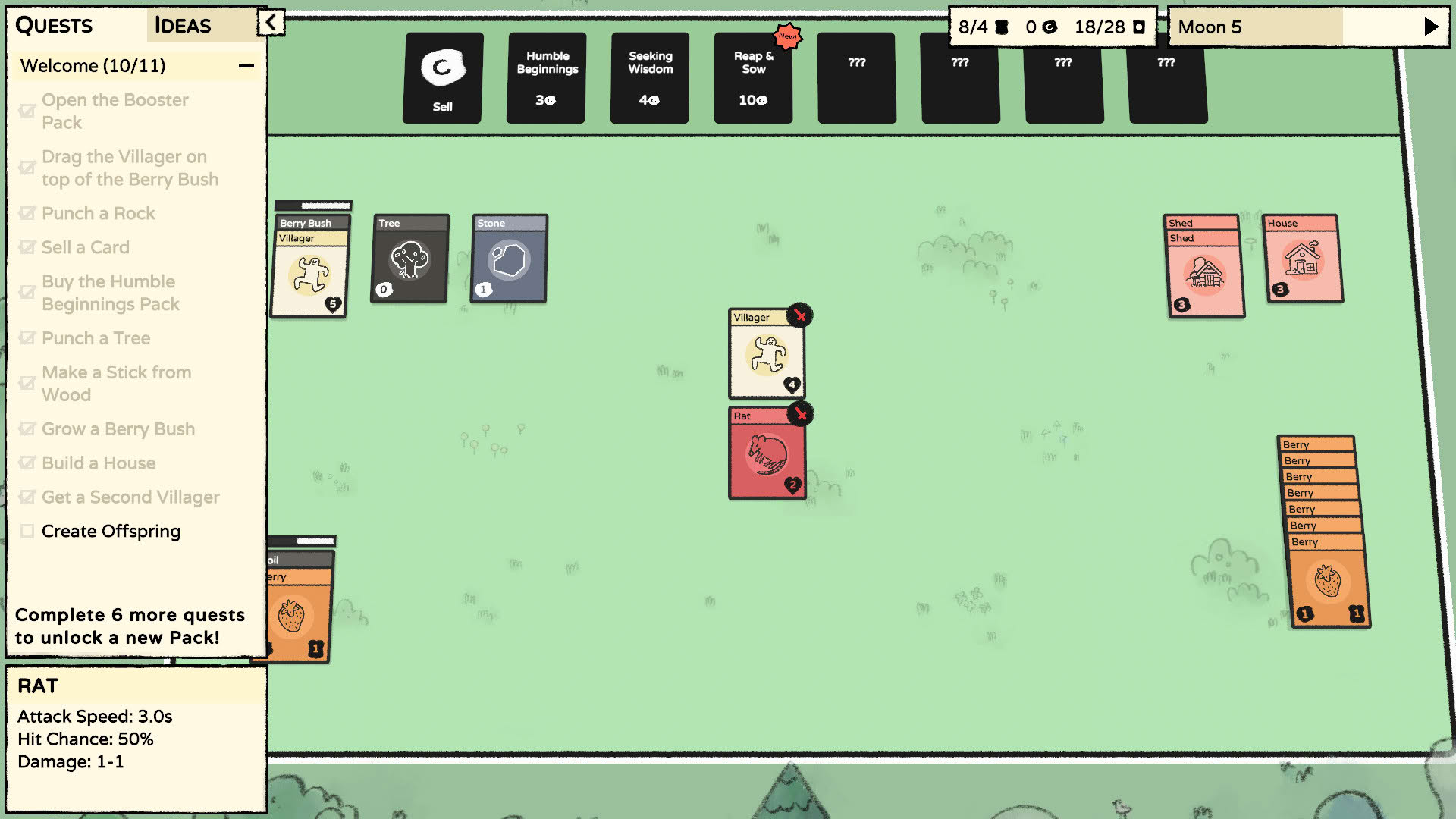 Screenshot for Stacklands