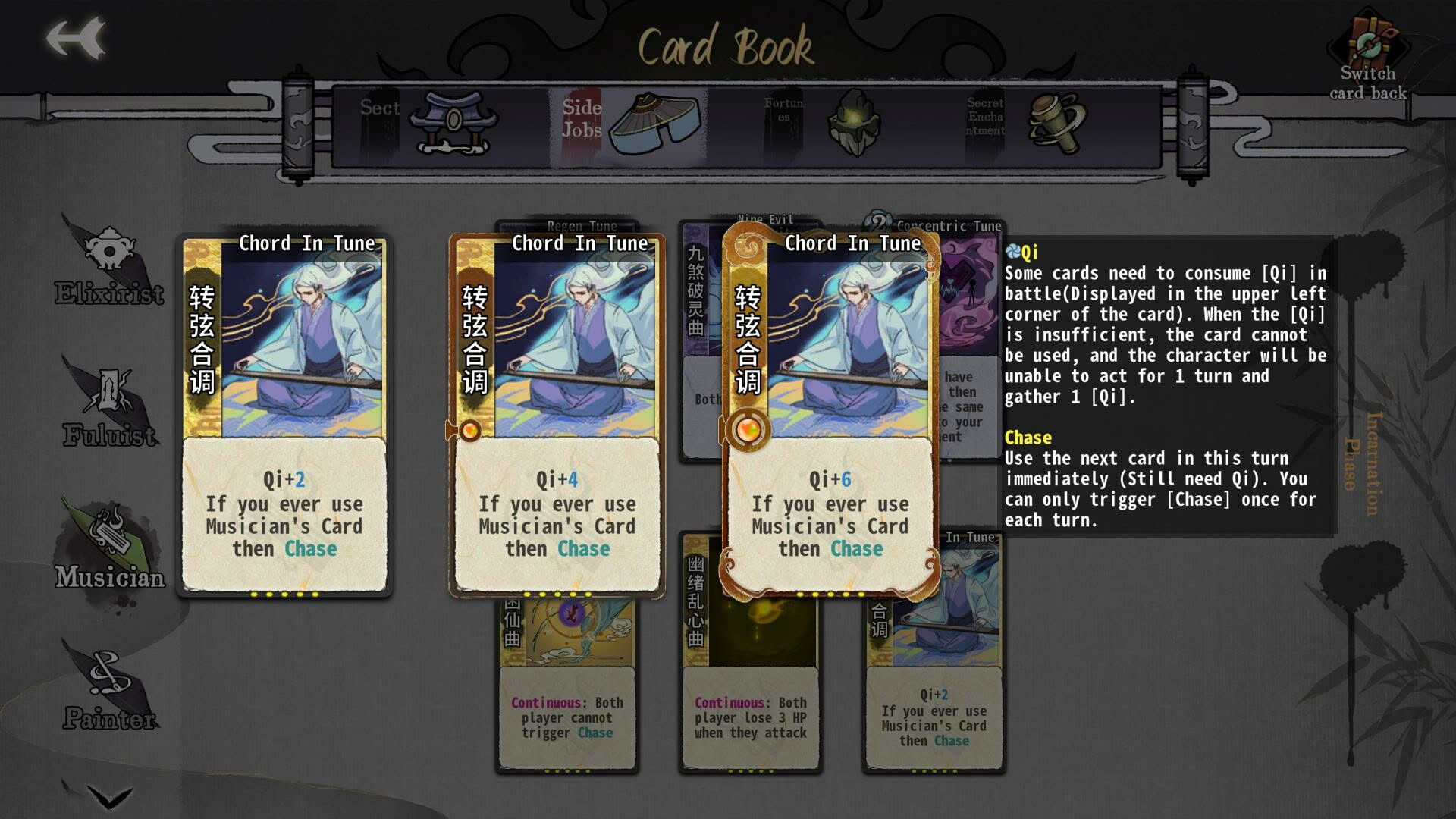 Screenshot for Yi Xian: The Cultivation Card Game