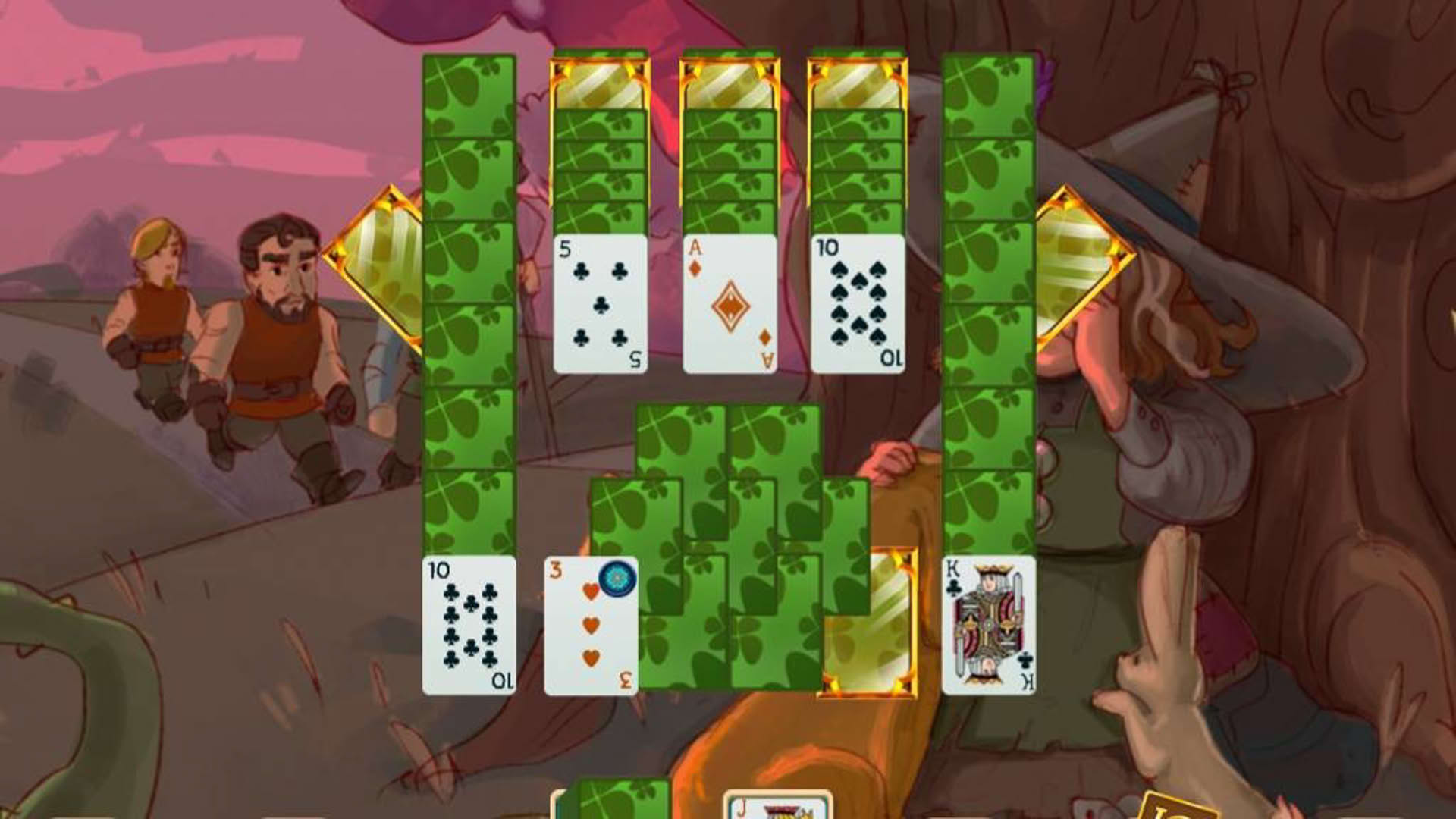 Screenshot for Sweet Solitaire: School Witch 2