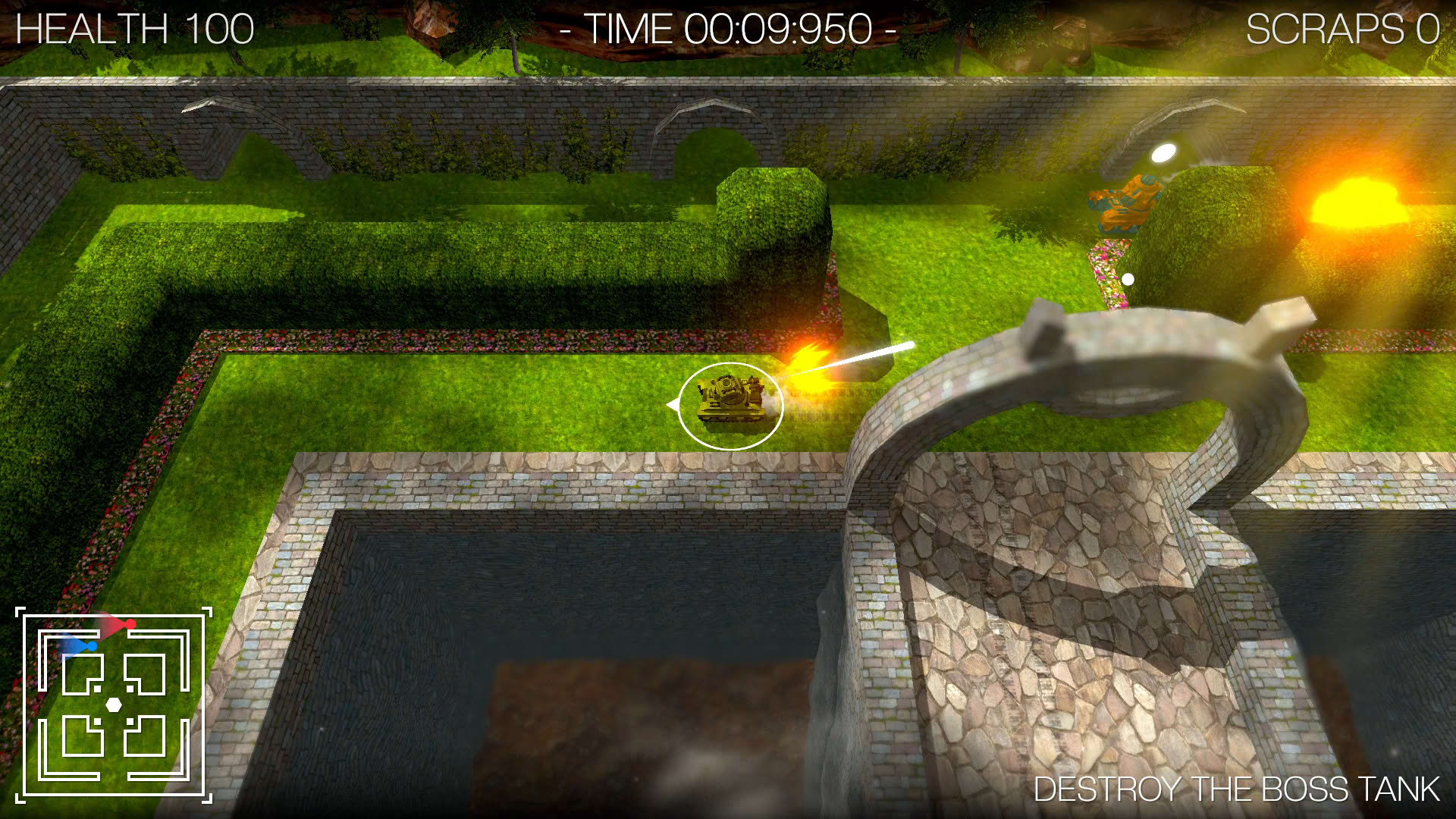 Screenshot for Arenas of Tanks
