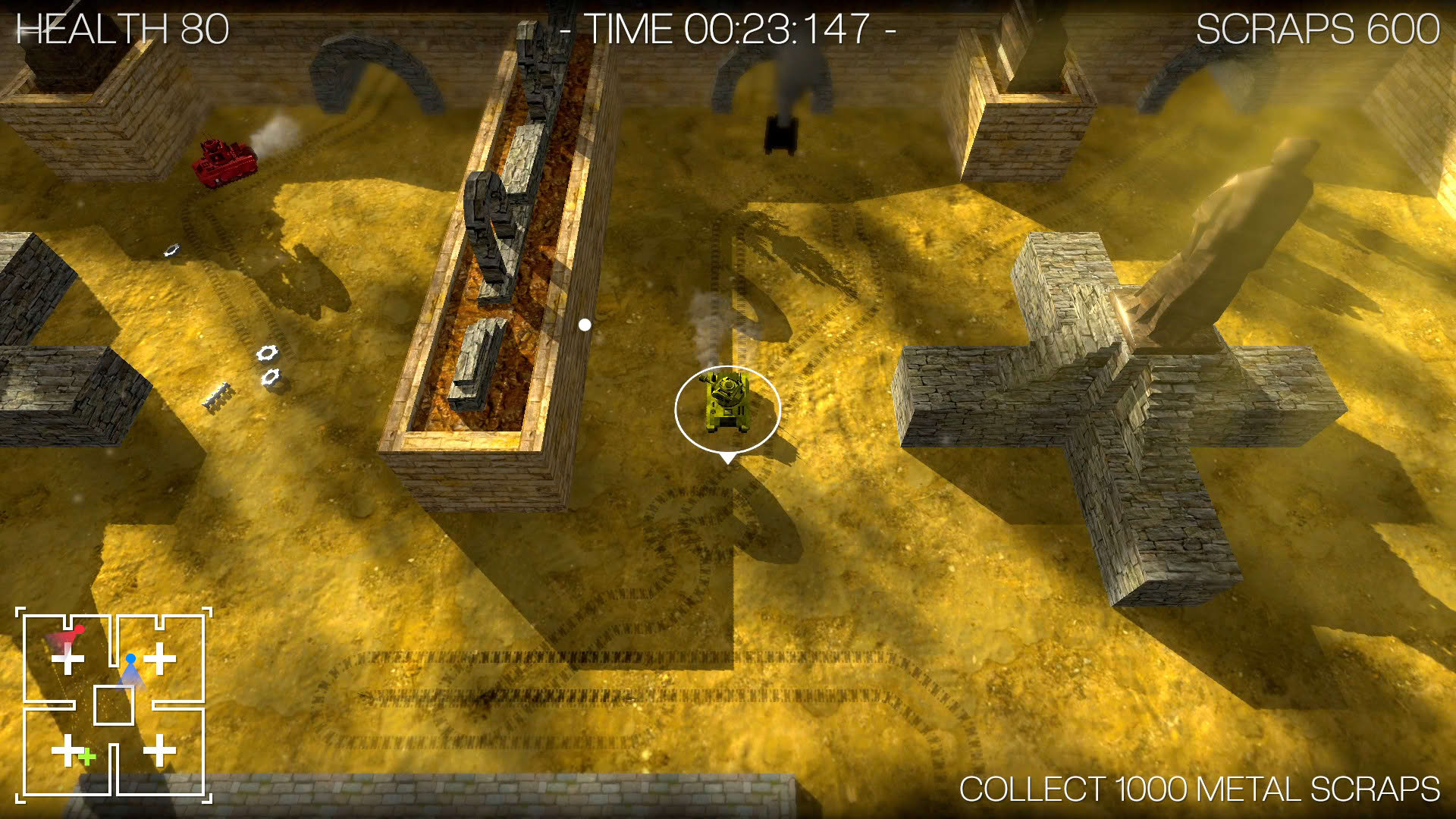Screenshot for Arenas of Tanks