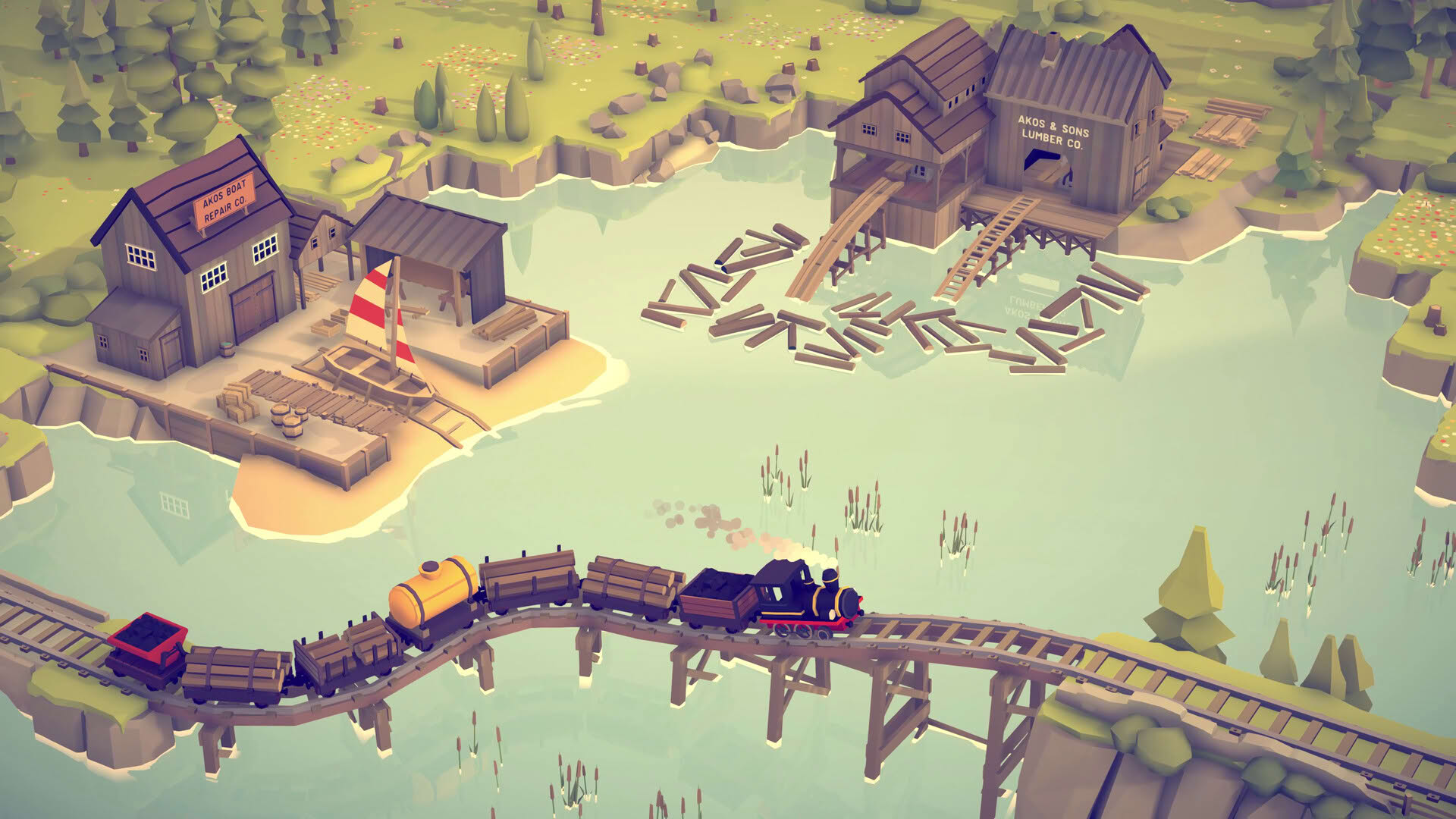 Screenshot for Islands & Trains