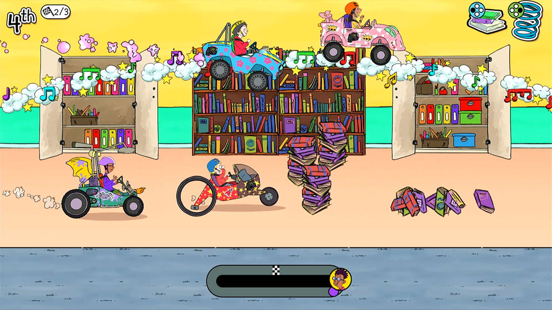 Screenshot for Horrid Henry's Krazy Karts