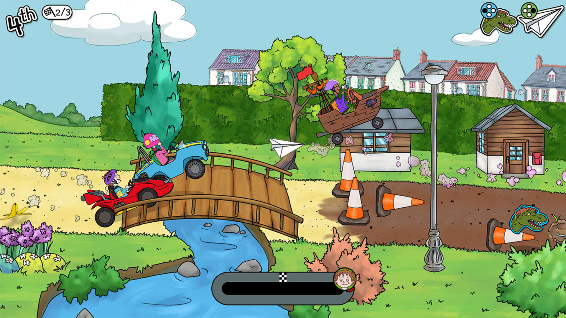 Screenshot for Horrid Henry's Krazy Karts