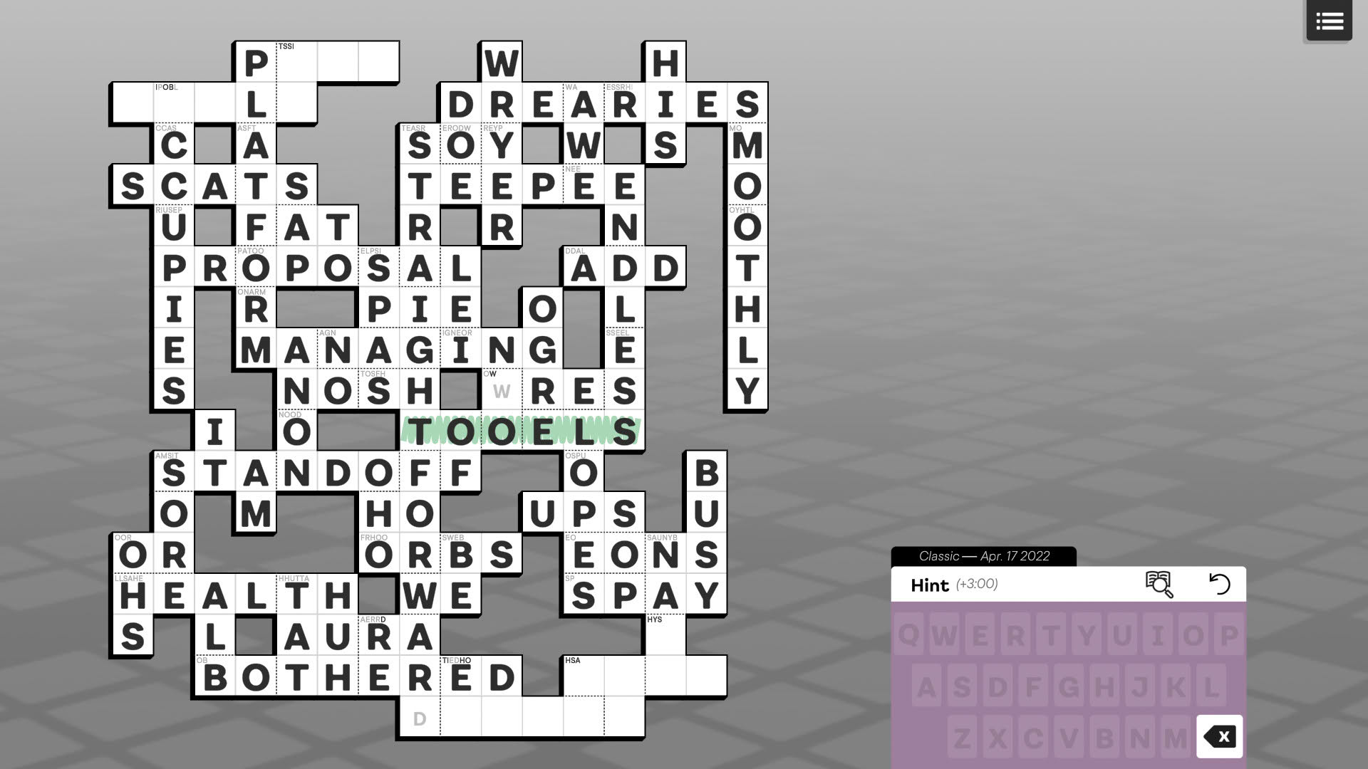 Screenshot for Knotwords