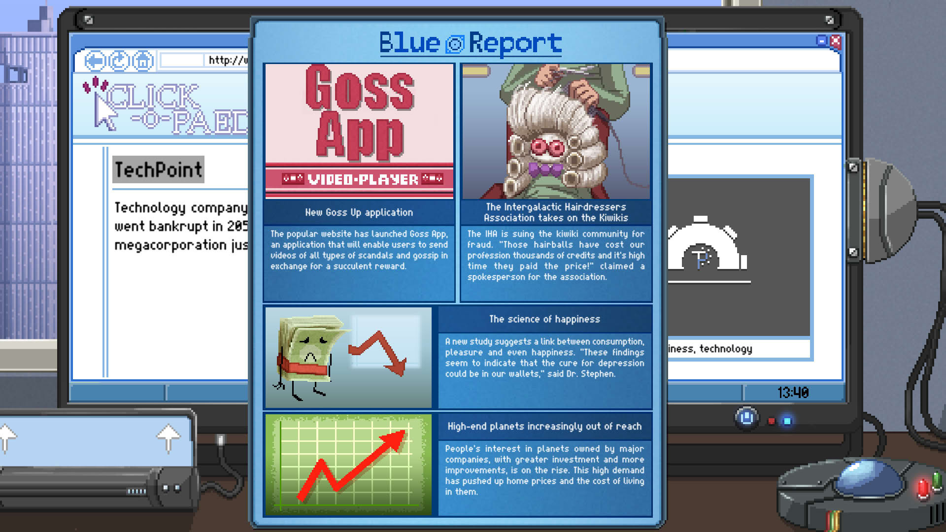 Screenshot for Do Not Feed the Monkeys 2099