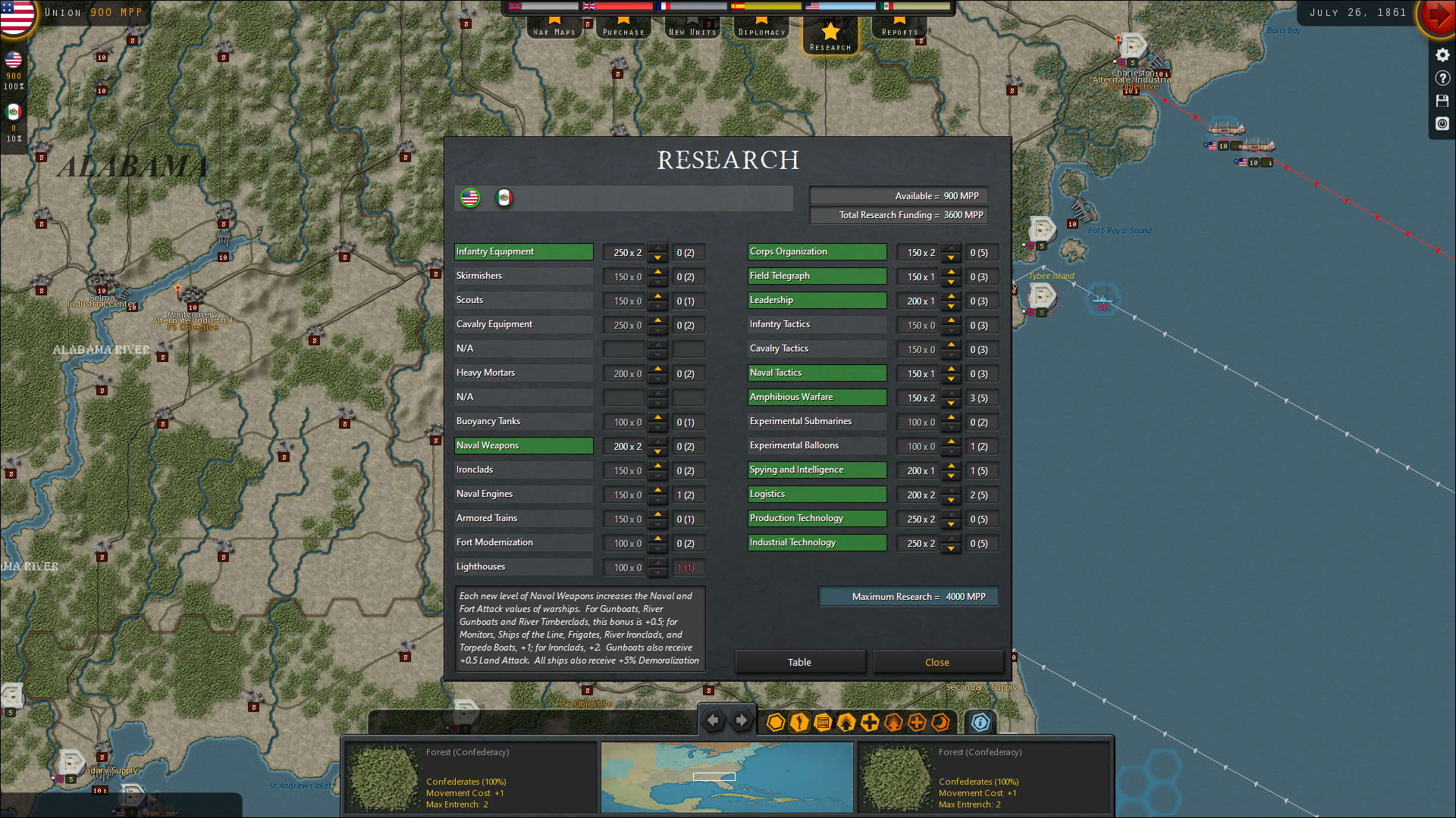 Screenshot for Strategic Command: American Civil War