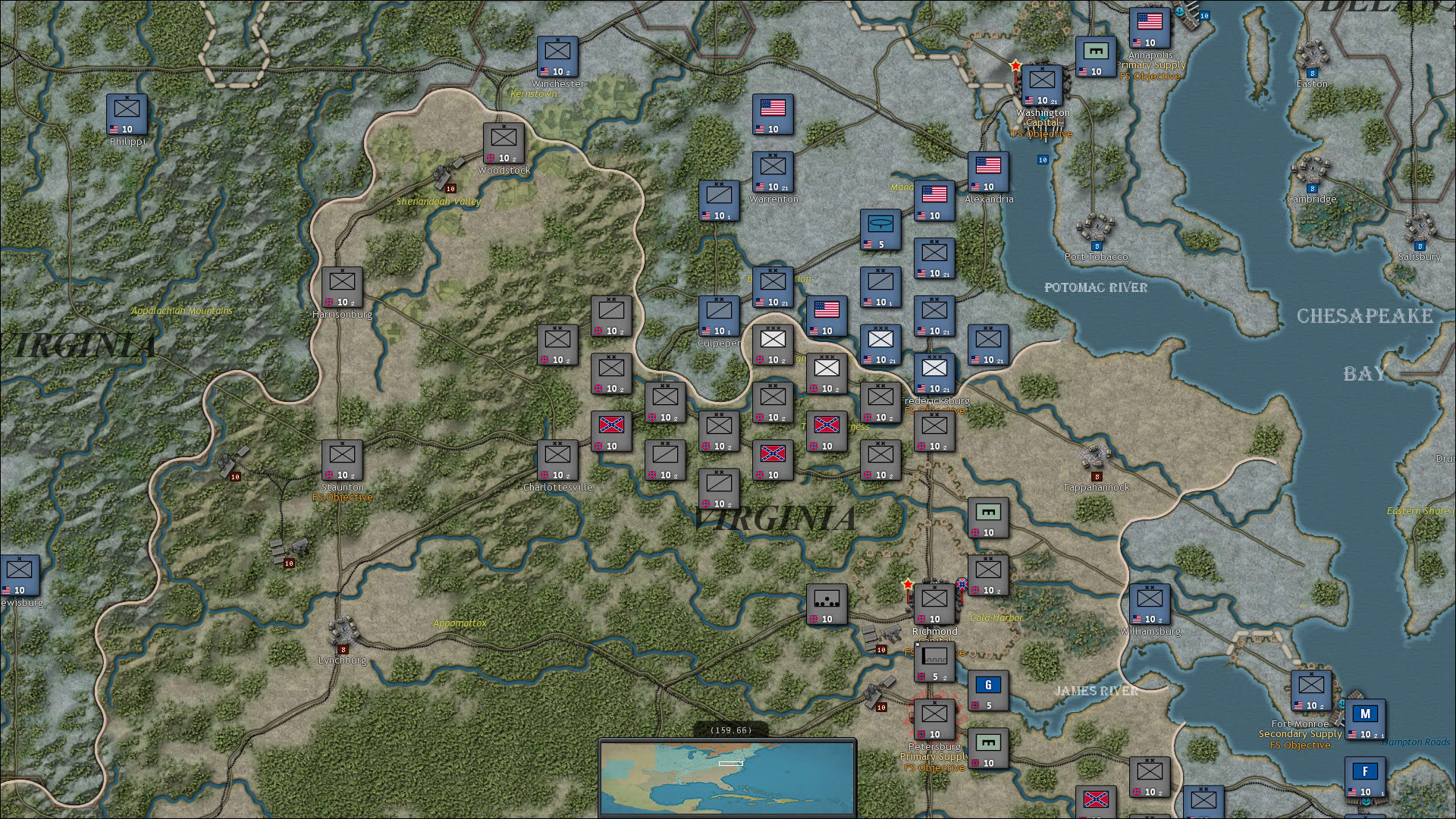 Screenshot for Strategic Command: American Civil War