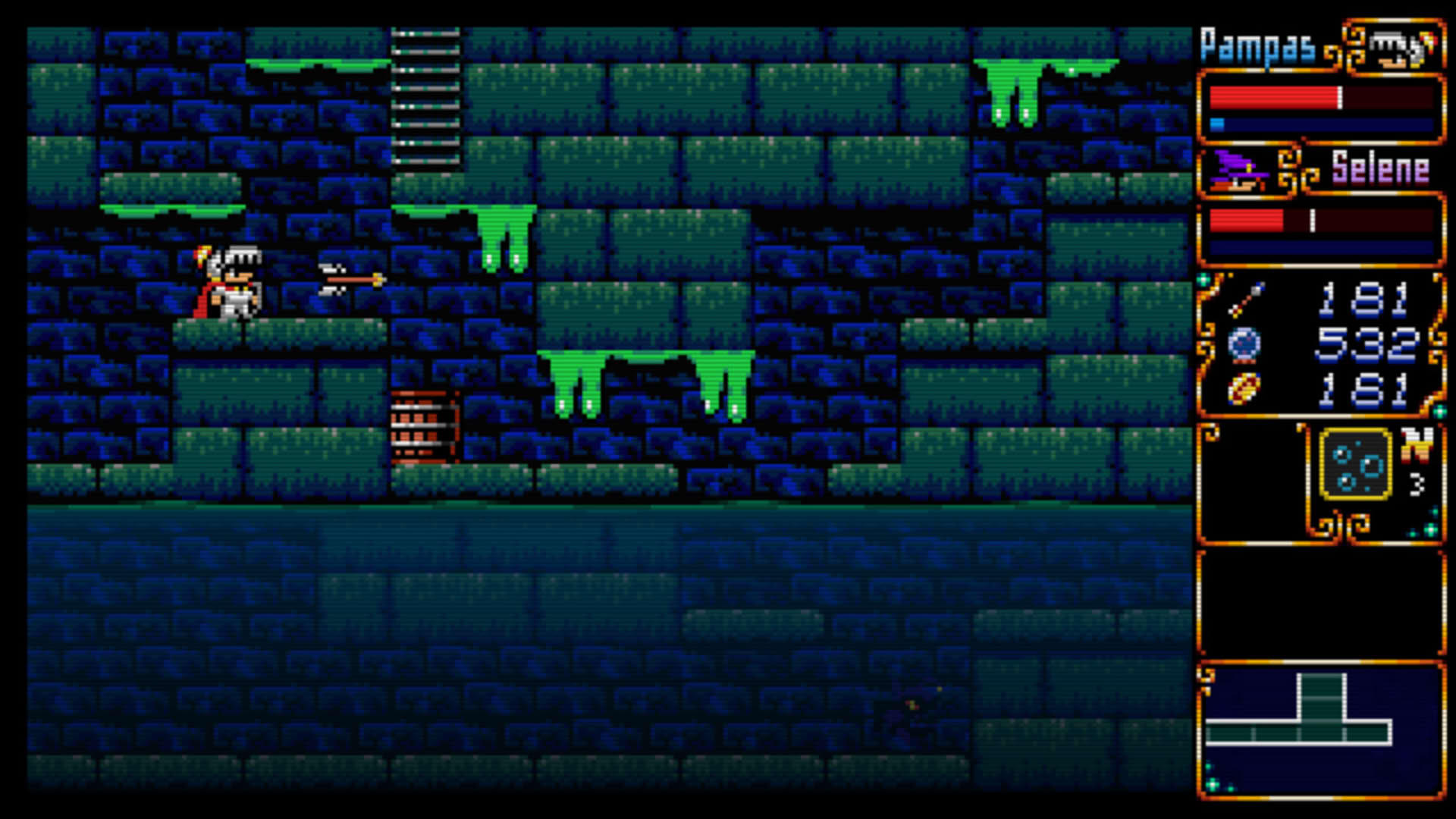 Screenshot for Pampas & Selene: The Maze of Demons