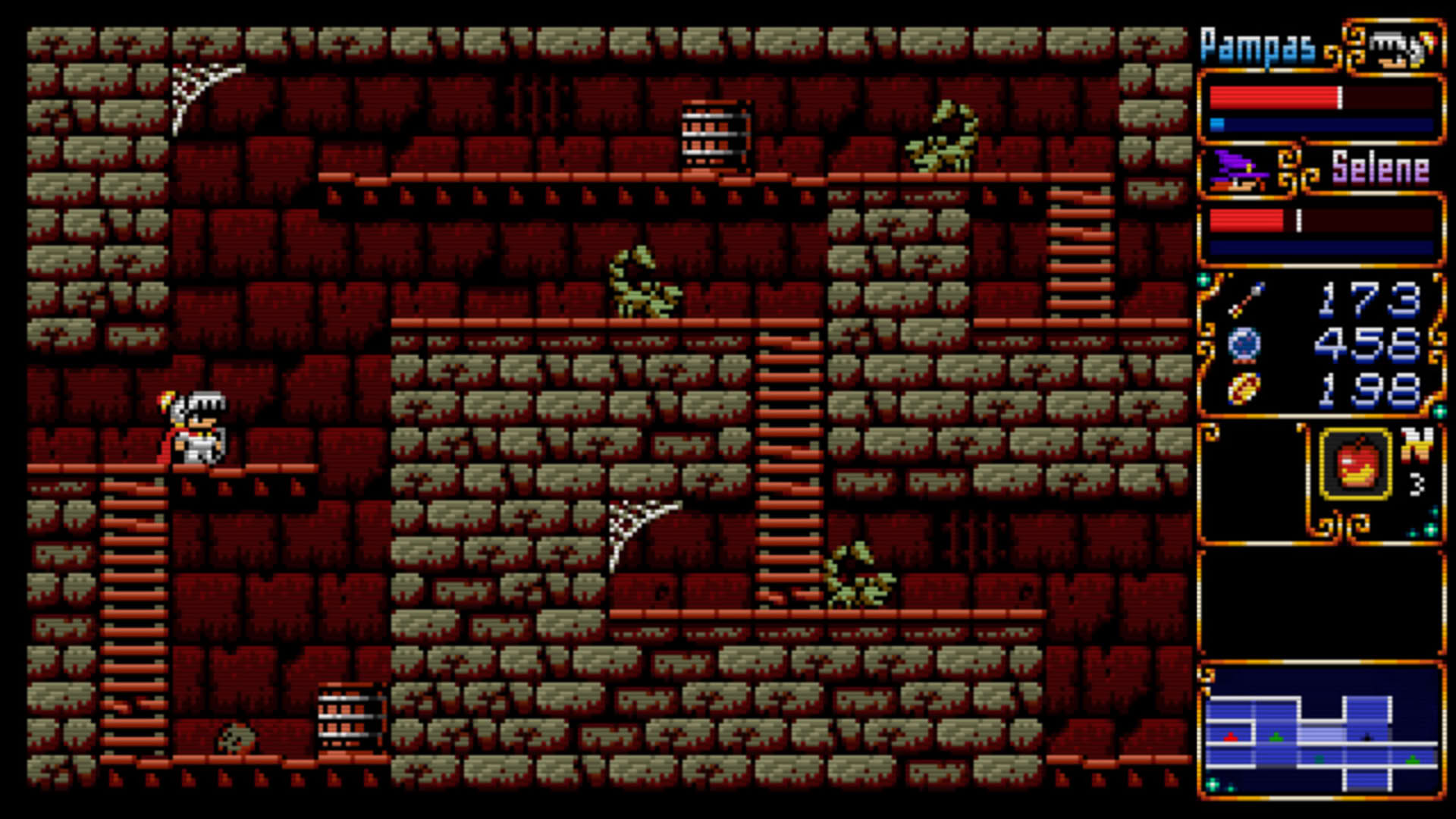 Screenshot for Pampas & Selene: The Maze of Demons