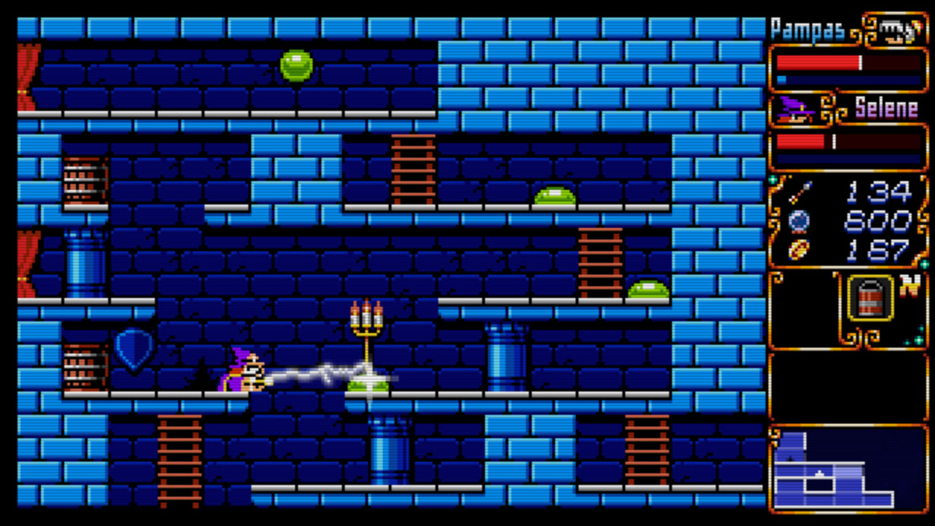 Screenshot for Pampas & Selene: The Maze of Demons