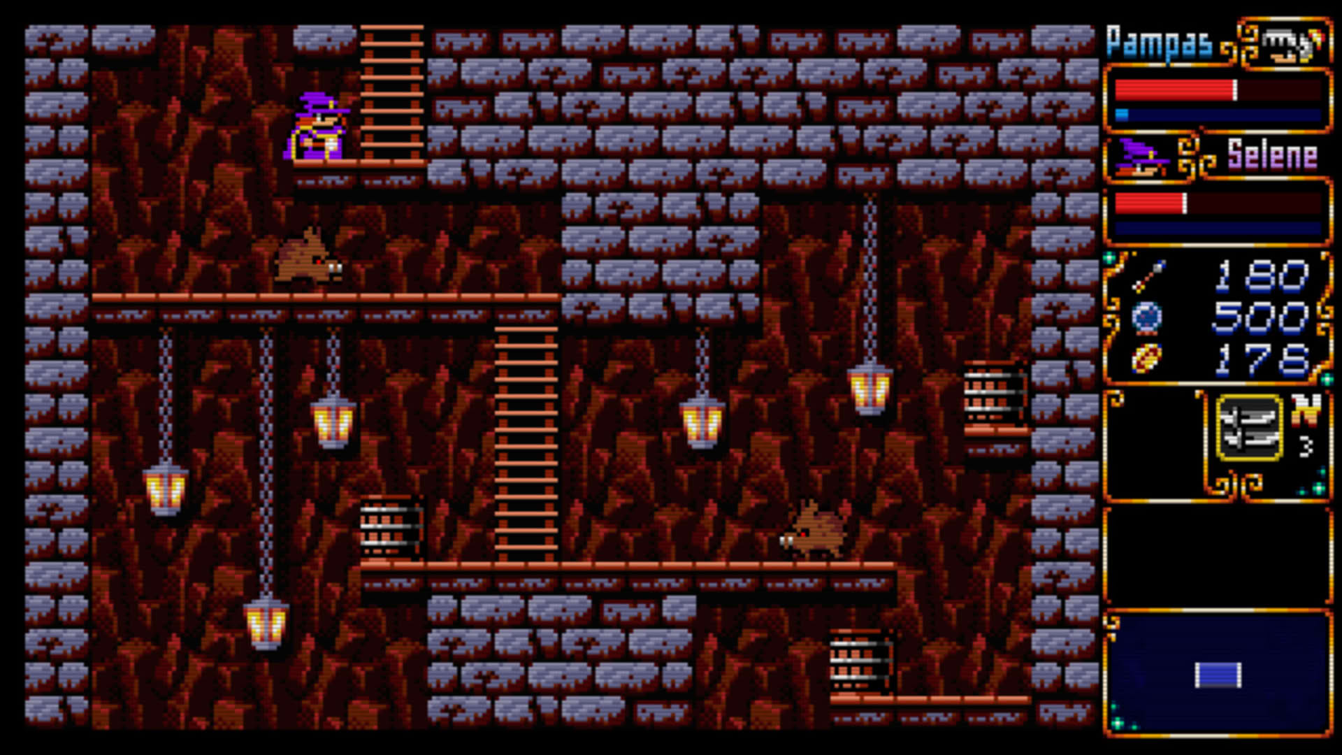 Screenshot for Pampas & Selene: The Maze of Demons