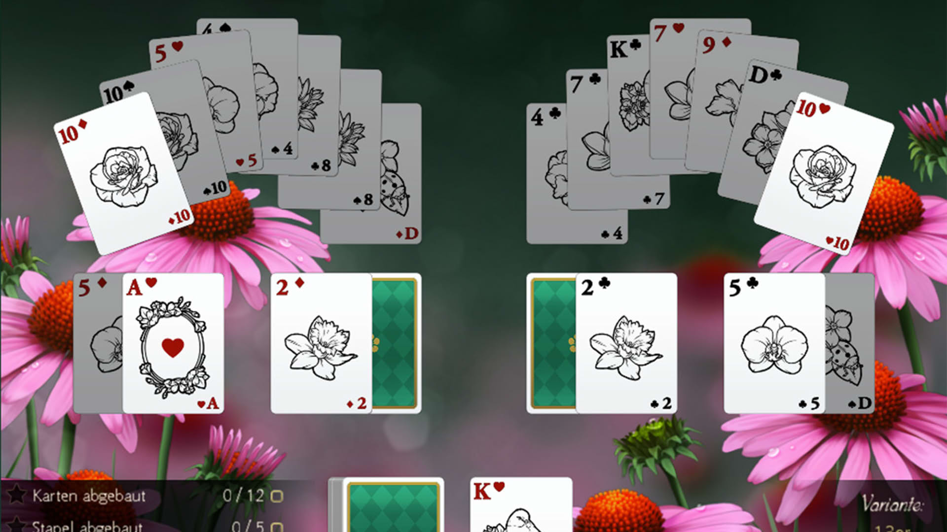 Screenshot for Solitaire: Beautiful Garden Season