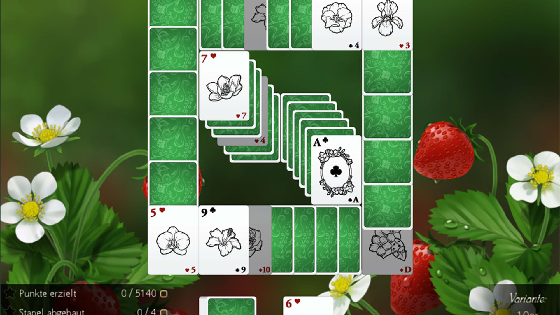 Screenshot for Solitaire: Beautiful Garden Season