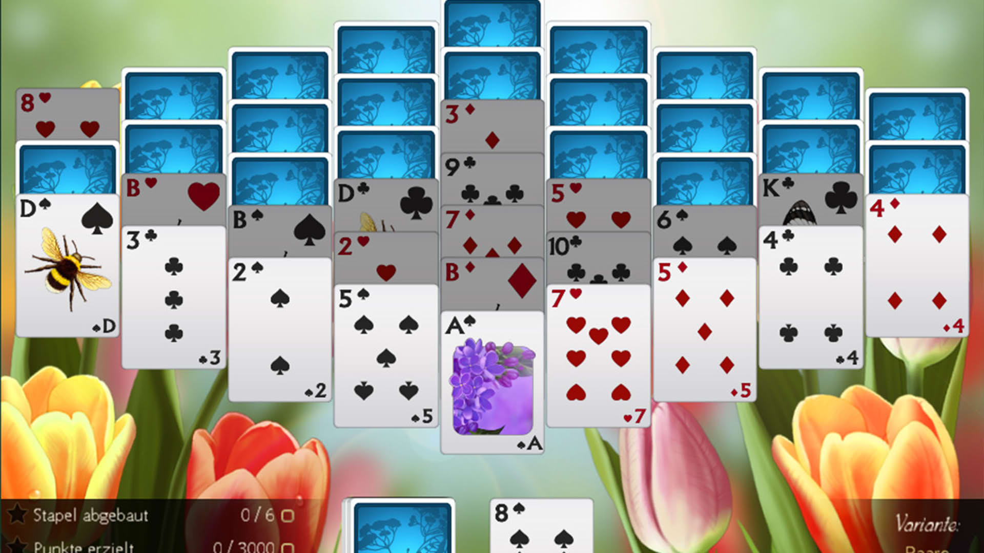 Screenshot for Solitaire: Beautiful Garden Season