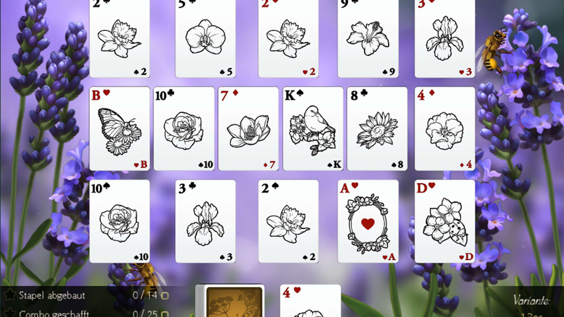 Screenshot for Solitaire: Beautiful Garden Season