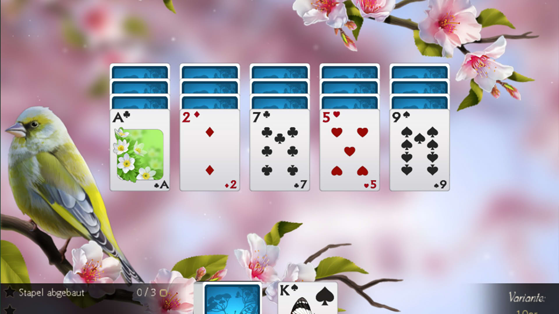Screenshot for Solitaire: Beautiful Garden Season