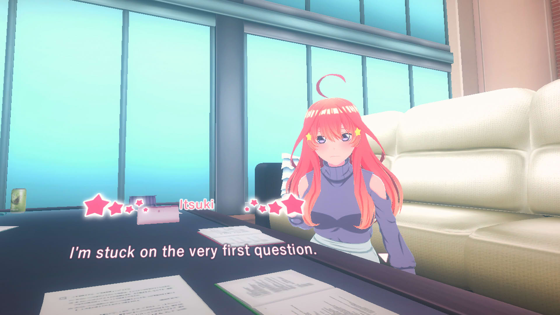 Screenshot for The Quintessential Quintuplets: Omoide VR - Itsuki