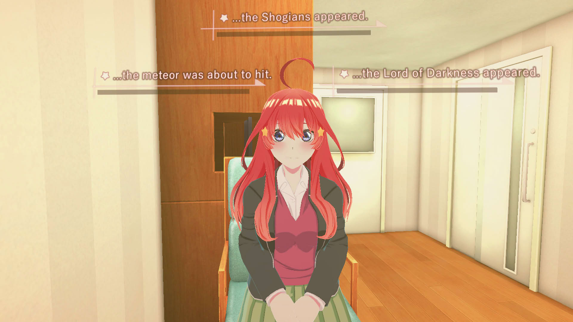 Screenshot for The Quintessential Quintuplets: Omoide VR - Itsuki