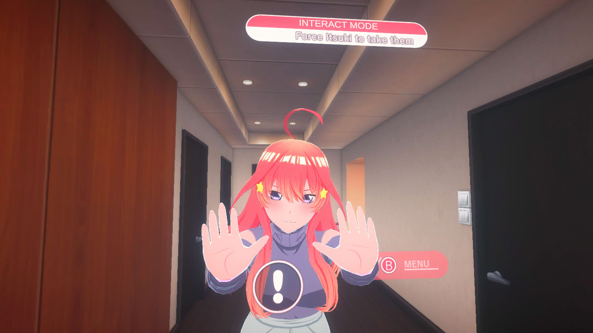 Screenshot for The Quintessential Quintuplets: Omoide VR - Itsuki