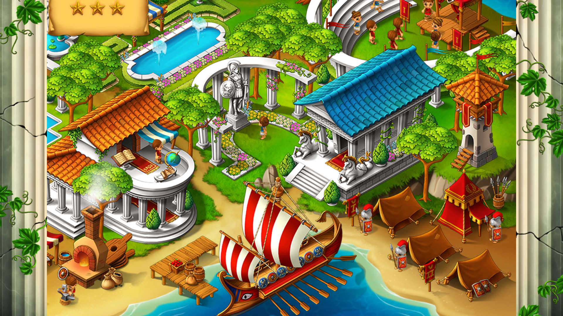 Screenshot for Legend of Rome: The Wrath of Mars