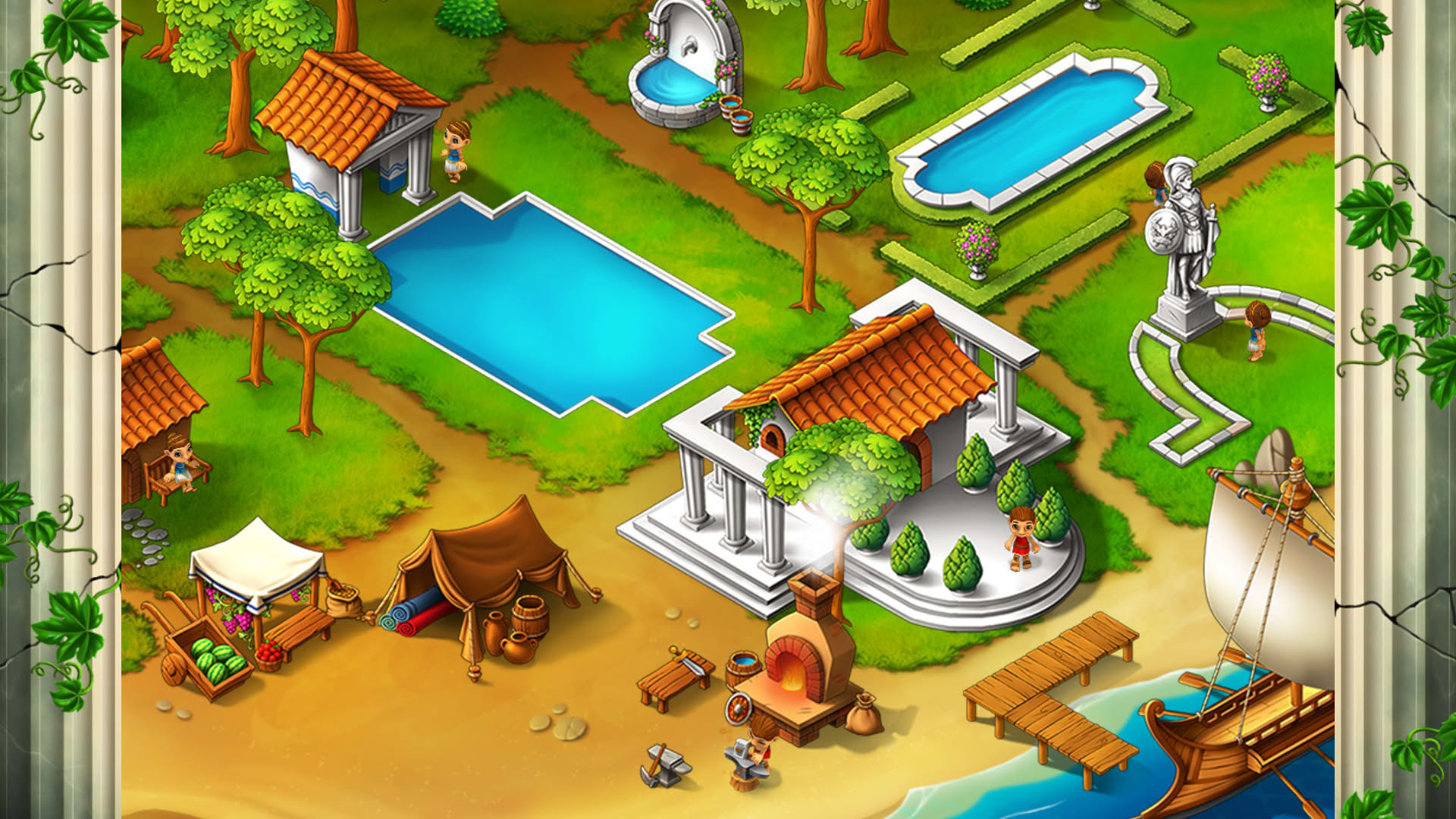 Screenshot for Legend of Rome: The Wrath of Mars