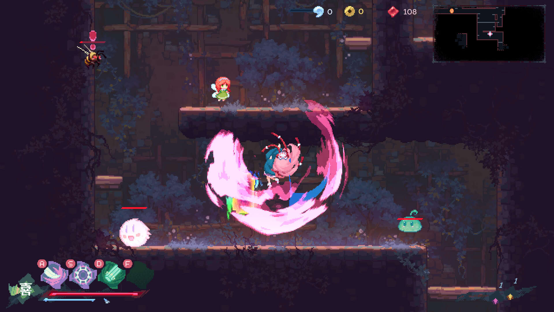 Screenshot for Touhou Blooming Soul