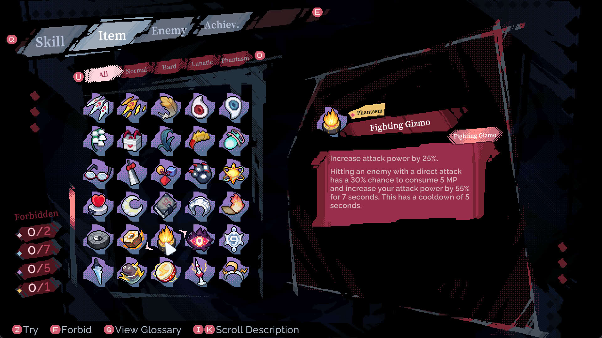 Screenshot for Touhou Blooming Soul