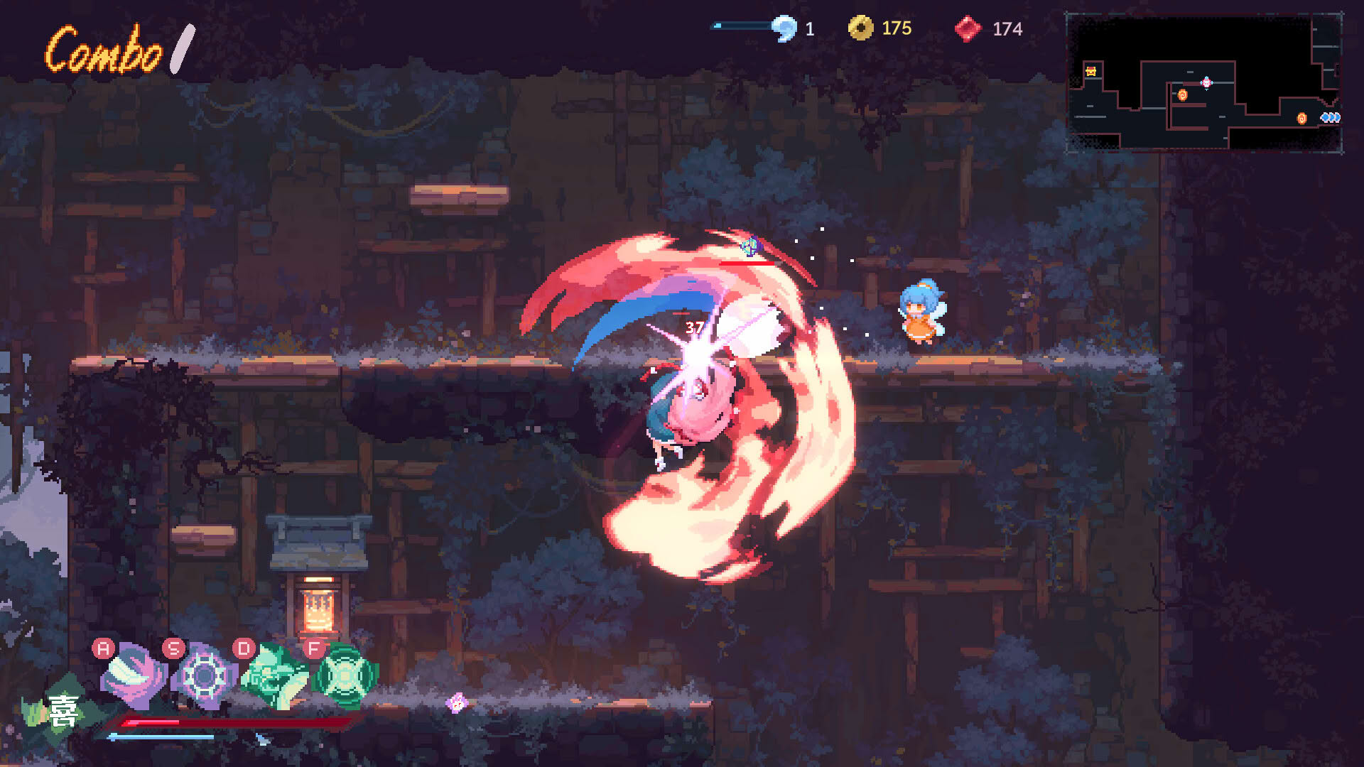 Screenshot for Touhou Blooming Soul