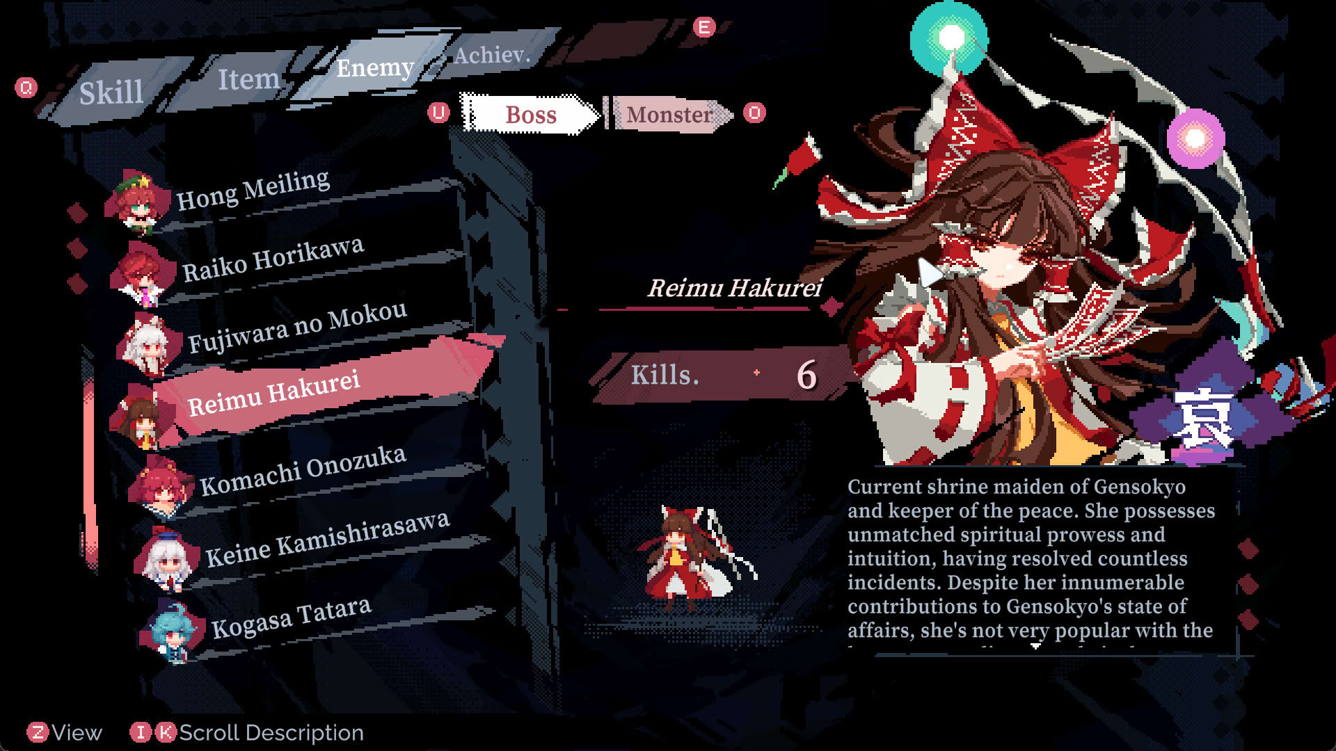 Screenshot for Touhou Blooming Soul