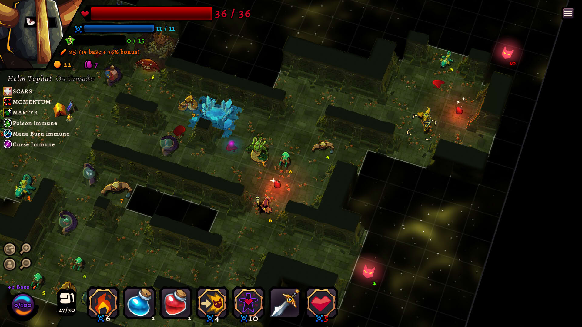 Screenshot for Desktop Dungeons: Rewind