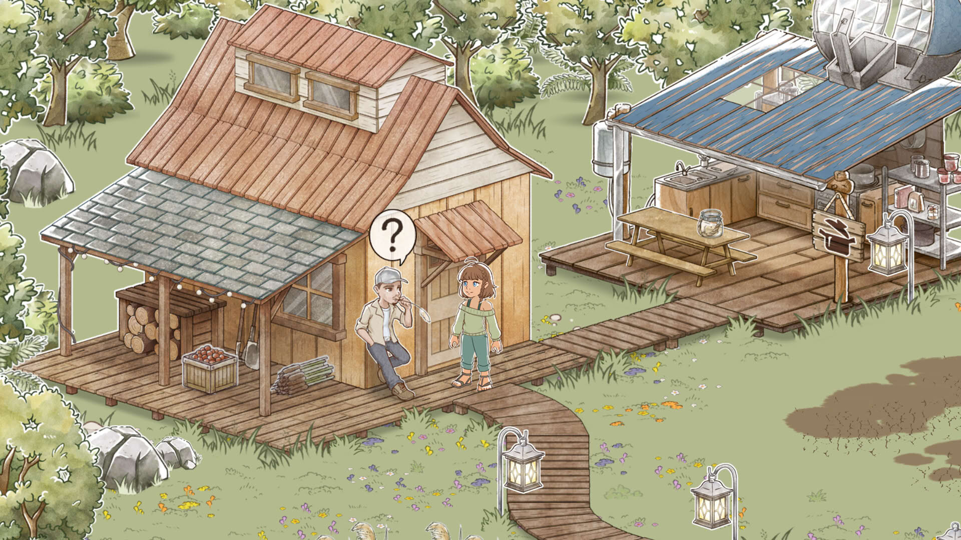 Screenshot for Kamaeru: A Frog Refuge