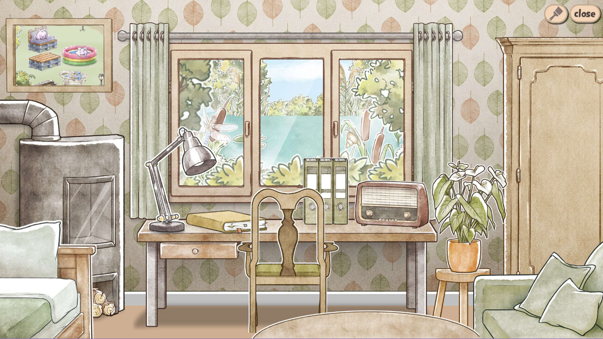 Screenshot for Kamaeru: A Frog Refuge