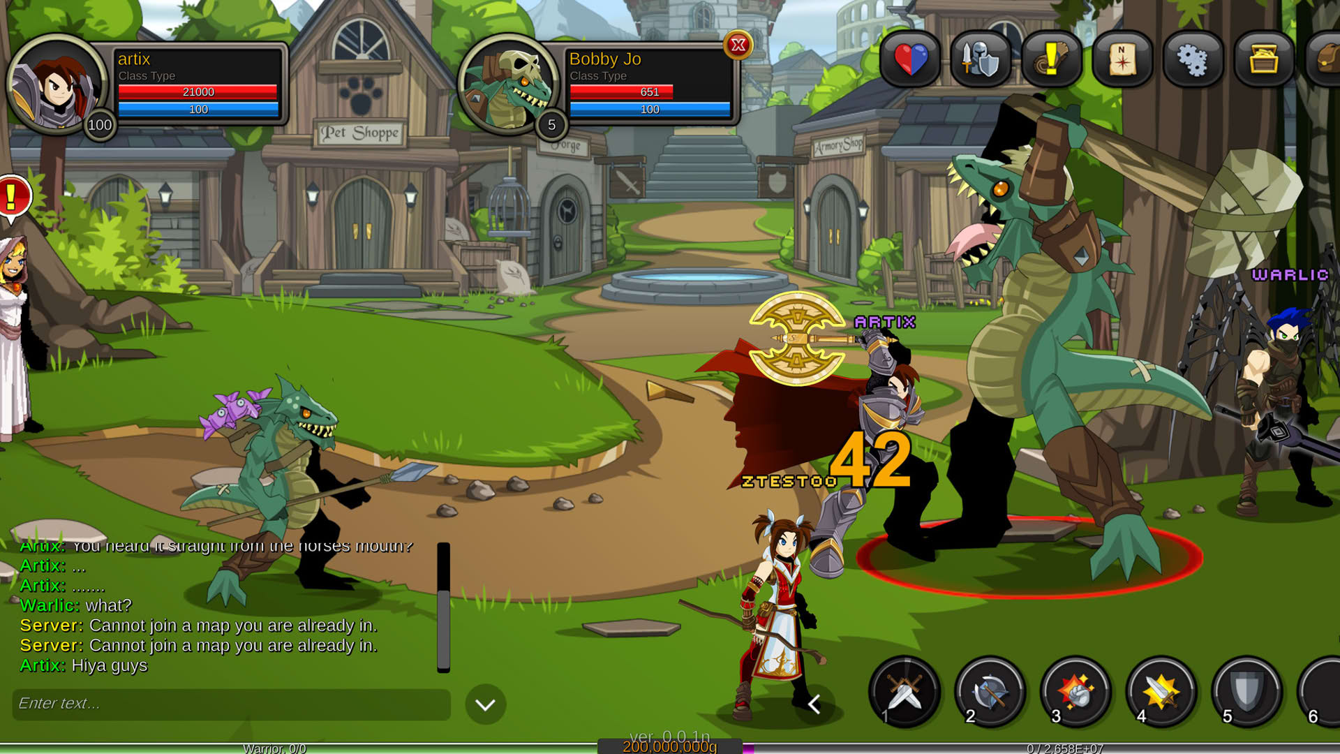Screenshot for AdventureQuest Worlds: Infinity