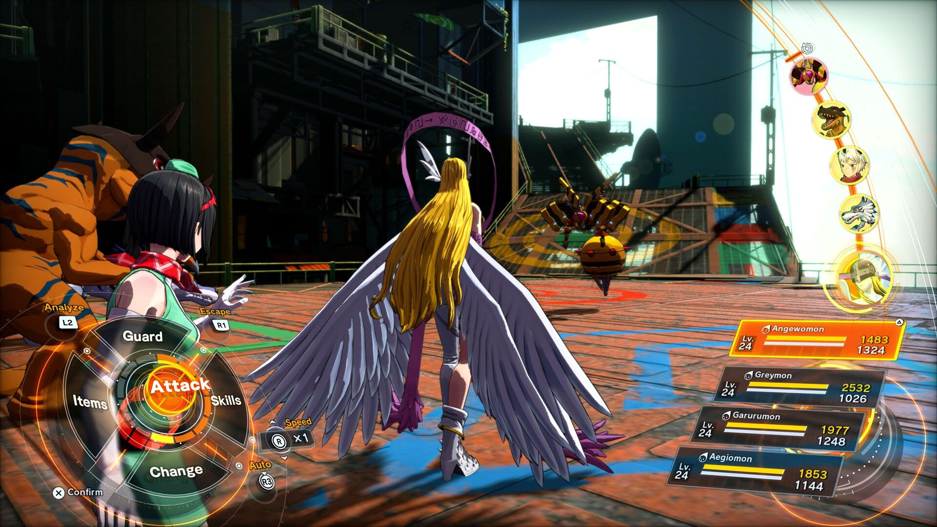 Screenshot for Digimon Story: Time Stranger
