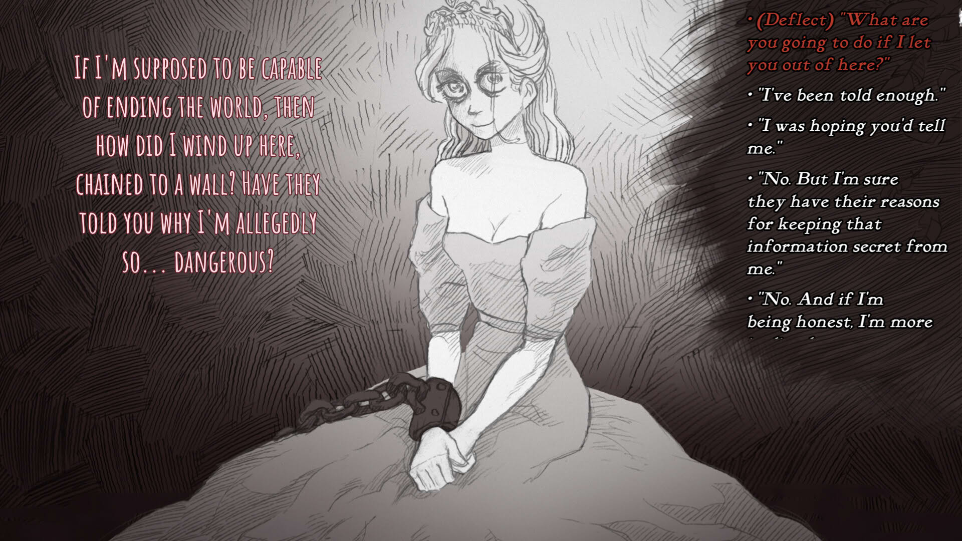 Screenshot for Slay the Princess