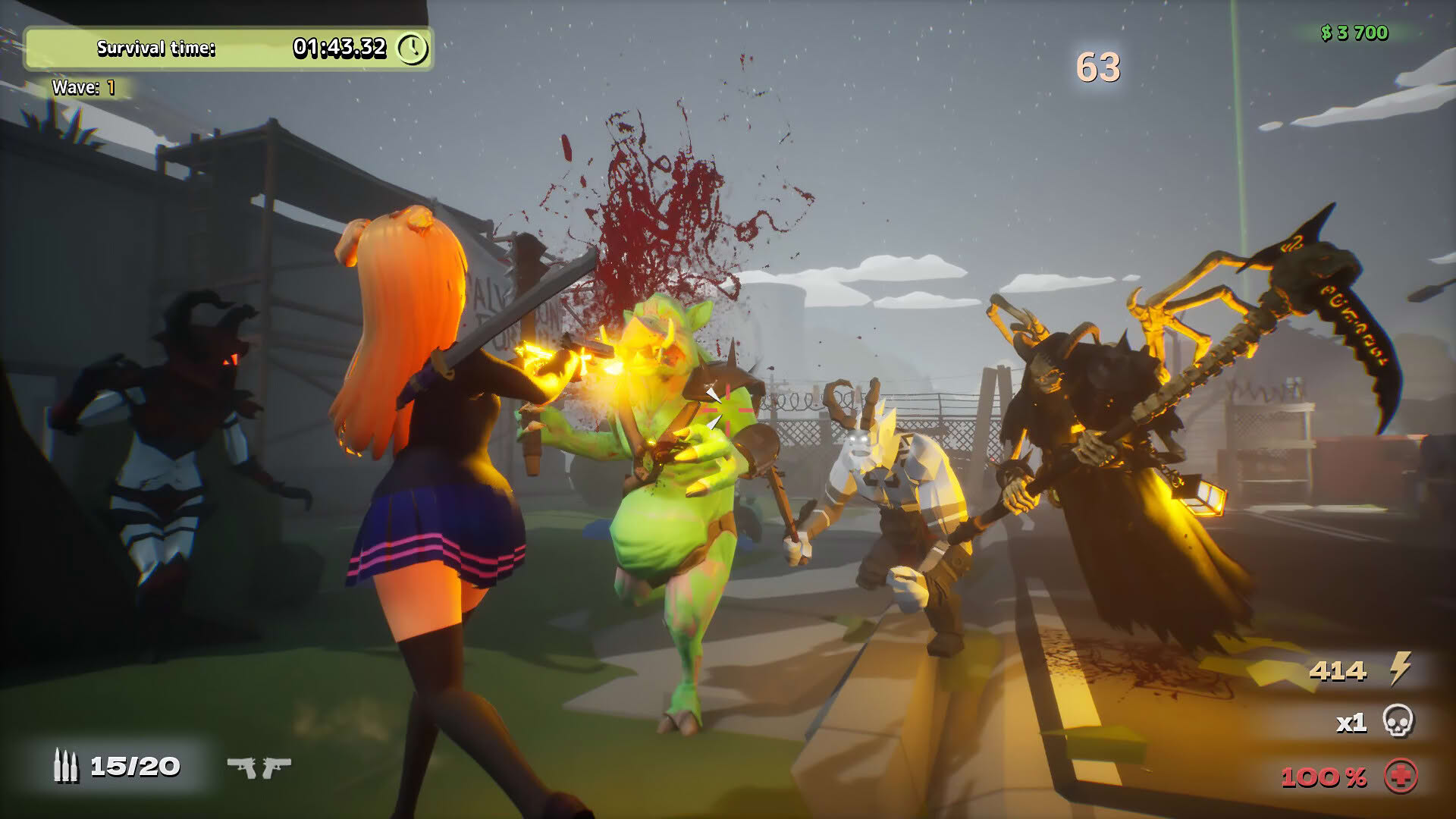 Screenshot for Anime vs. Evil: Apocalypse