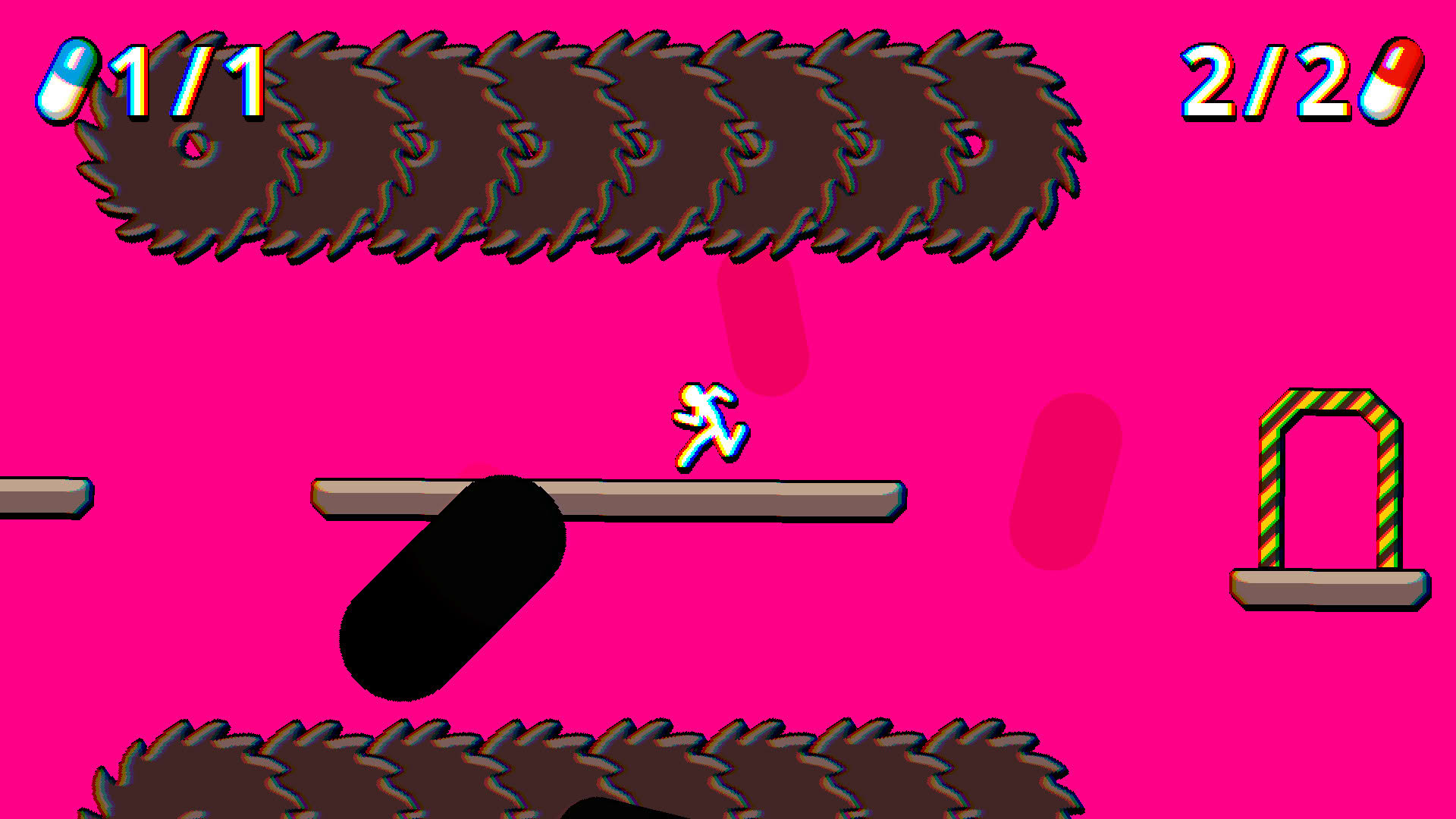 Screenshot for Stickman Synthwave Escape