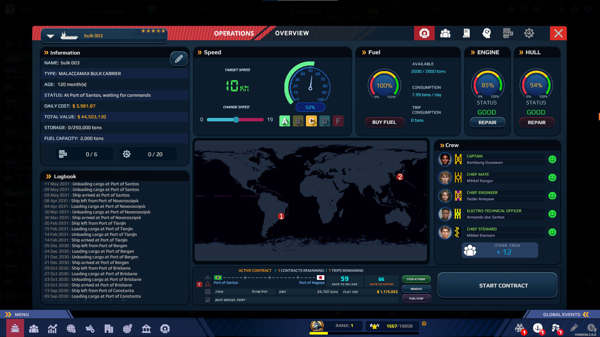 Screenshot for SeaOrama: World of Shipping
