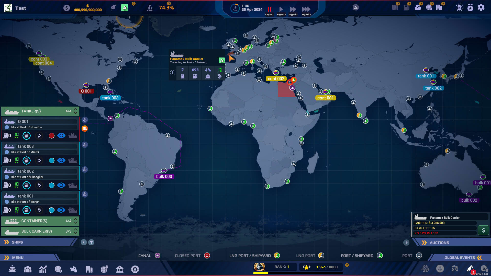 Screenshot for SeaOrama: World of Shipping